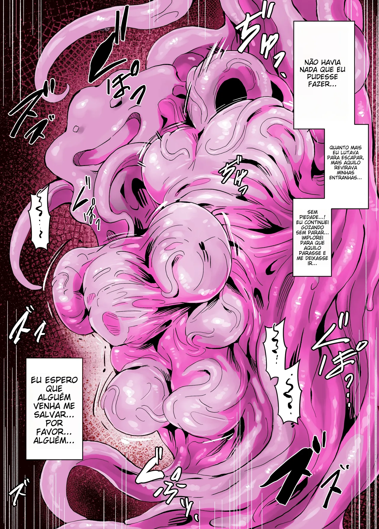 [Mist Night (Co_Ma)] Hell of Tentacles Doodle - Mei vs Metamon (Pokémon) [Portuguese-BR] [Colorized] (TR-159) image number 11