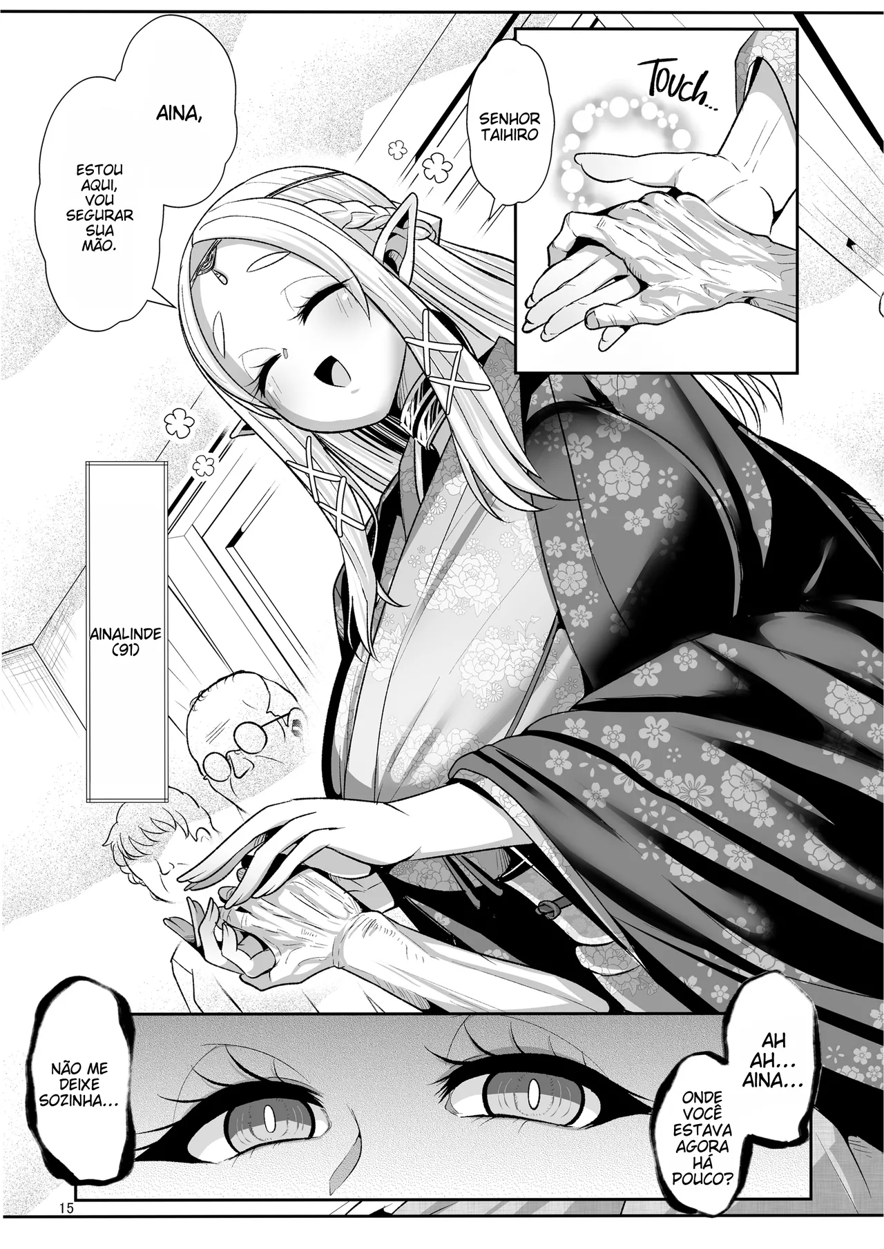 [Shinshunshantonshou (Bukatsu)] H Seidorei Elf no Souzoku Mondai ni Tsuite ~Rinjuu-hen | [Portuguese-BR] [Decensored] [Digital] (TR-161) изображение № 17