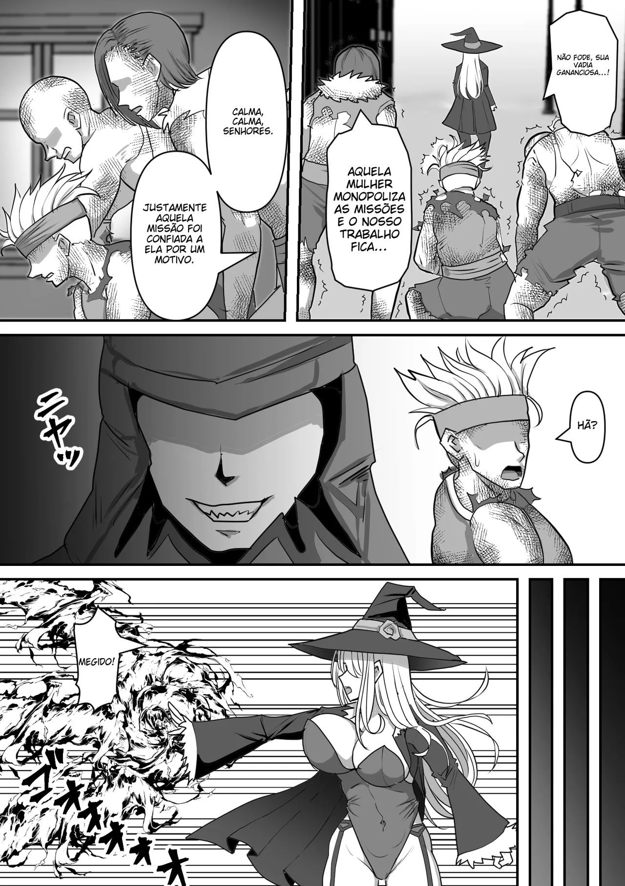 [Shiroi Tentoumushi (Ta ta)] Majo ga Shokushu ni Kisei sa re Shokushu o Shussan shi Makuru Hanashi [Portuguese-BR] (TR-163) 이미지 번호 6