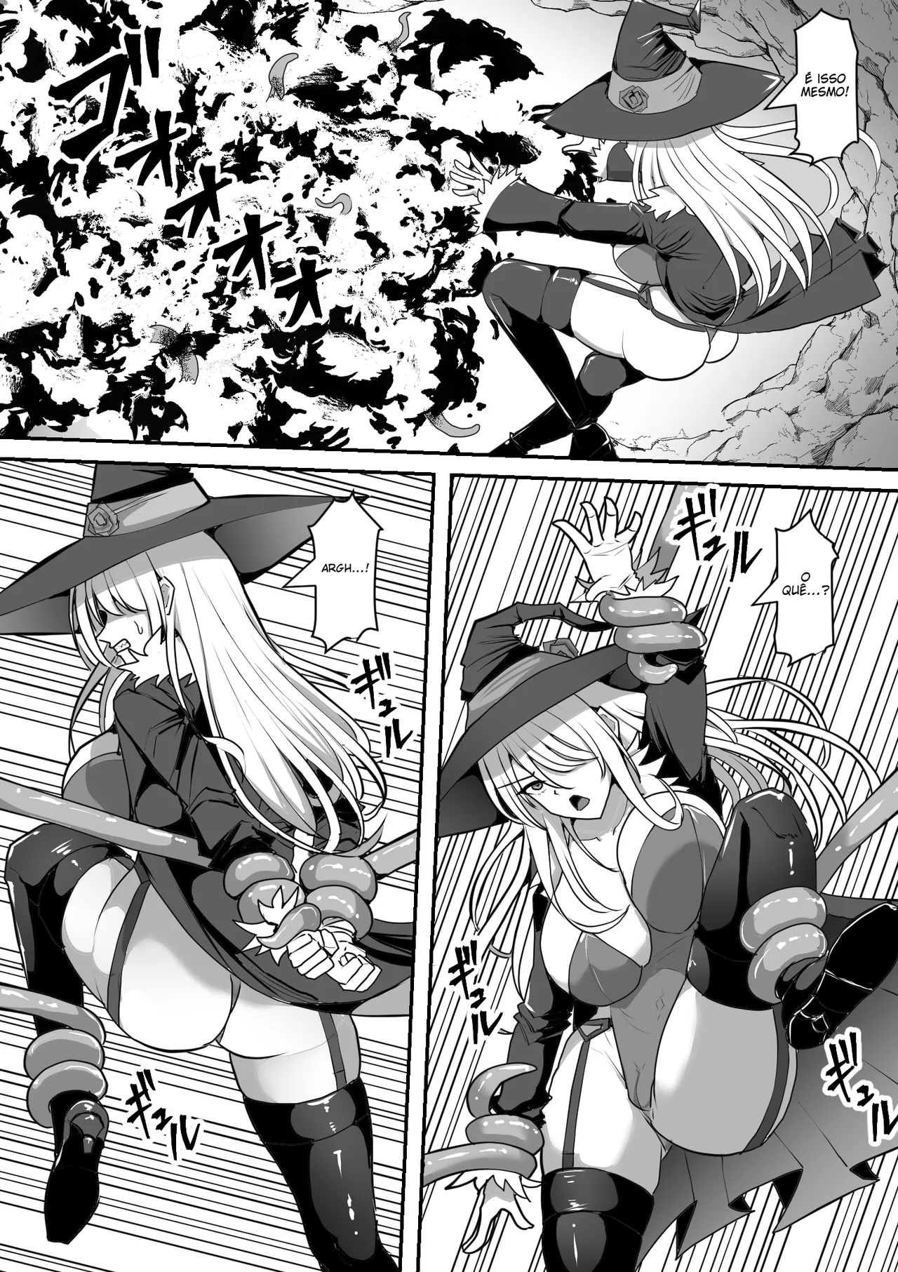 [Shiroi Tentoumushi (Ta ta)] Majo ga Shokushu ni Kisei sa re Shokushu o Shussan shi Makuru Hanashi [Portuguese-BR] (TR-163) 이미지 번호 8