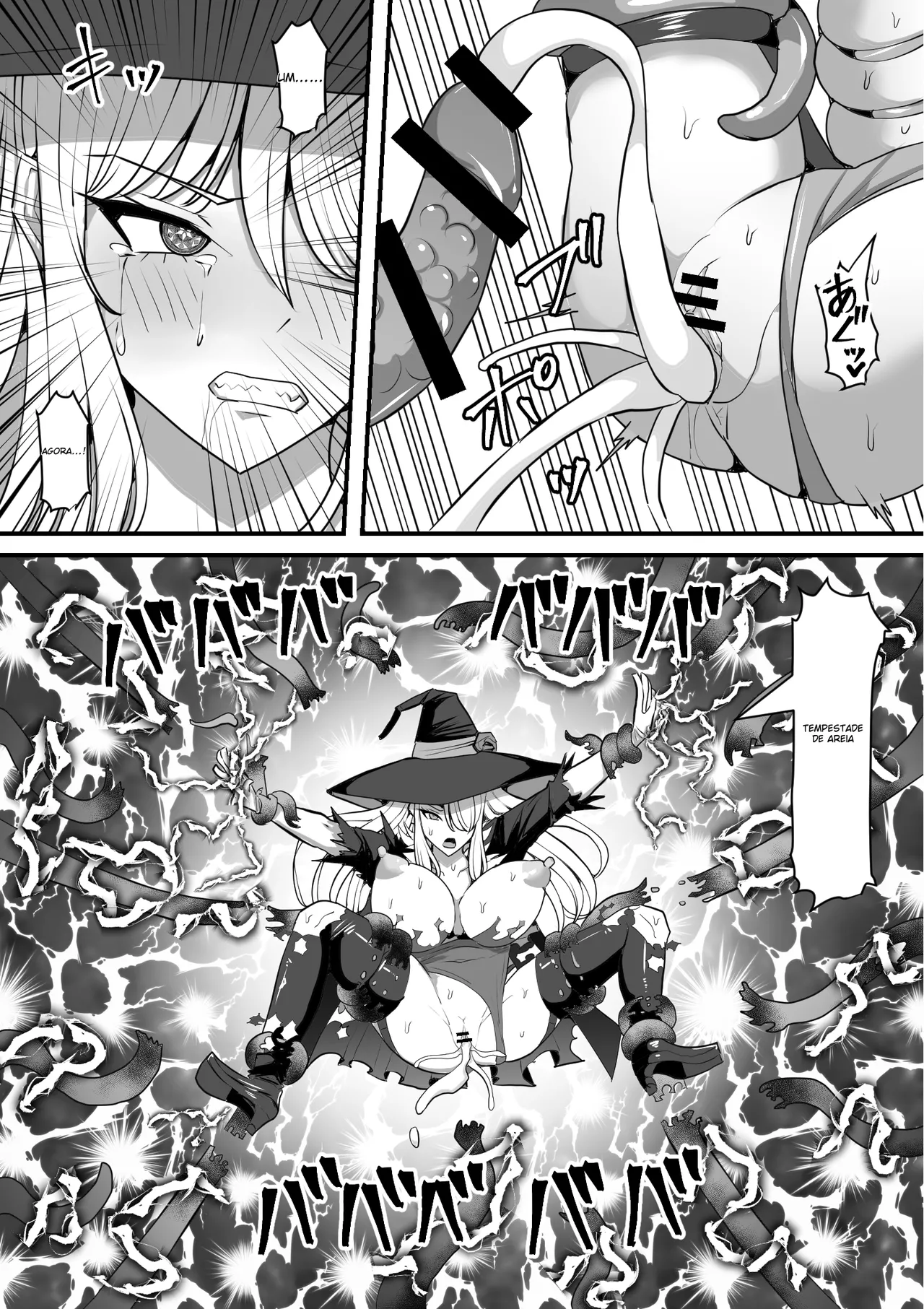 [Shiroi Tentoumushi (Ta ta)] Majo ga Shokushu ni Kisei sa re Shokushu o Shussan shi Makuru Hanashi [Portuguese-BR] (TR-163) 이미지 번호 23