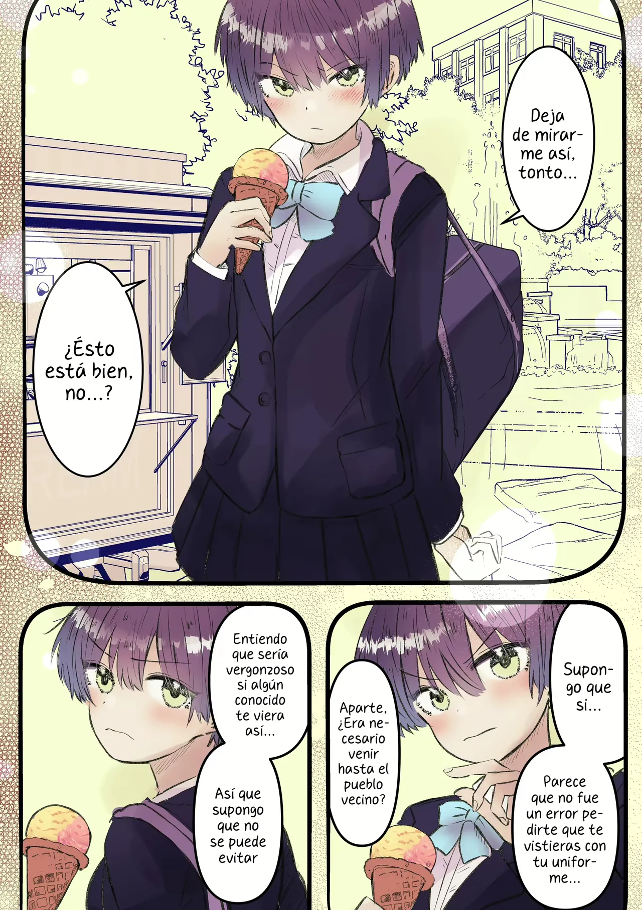 [Marinemate] Boyish de Kyonyuu na Kanojo ga Mukashi no Otoko Tomodachi to Nomikai ni Itta Kiri… (Spanish) [ᗞメᗞ Ⲏⲉⲅⲟ 英雄] 画像番号 66