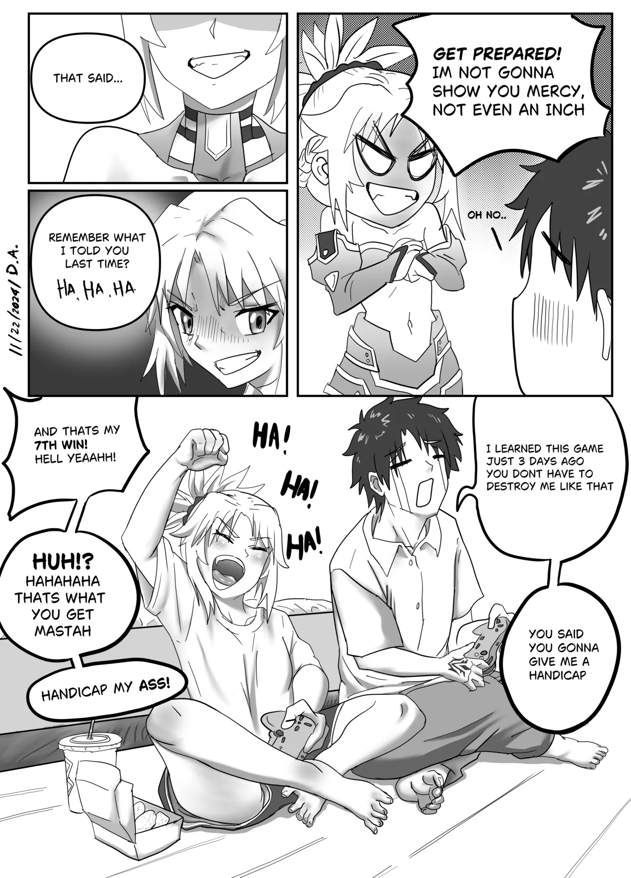 [  DATU ABUKAYi][mordred time![ fate grand order ) 图片编号 2