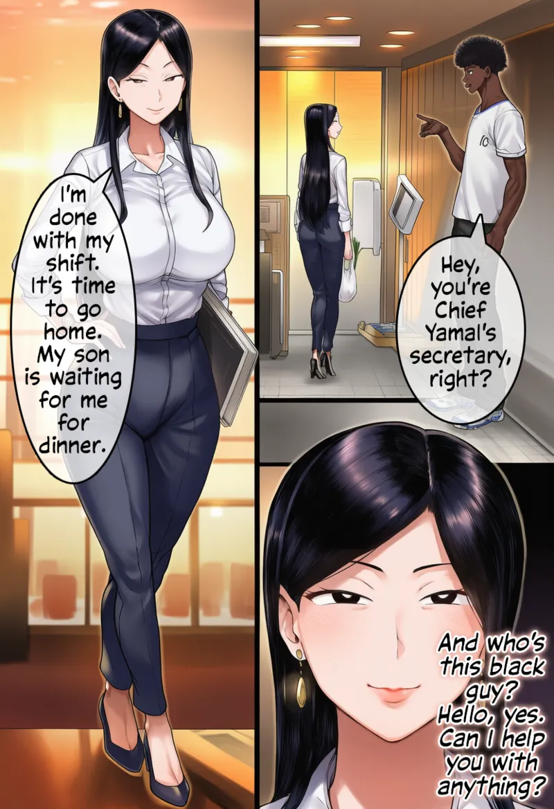 My business Mother is turned into a black man toy 2eme image