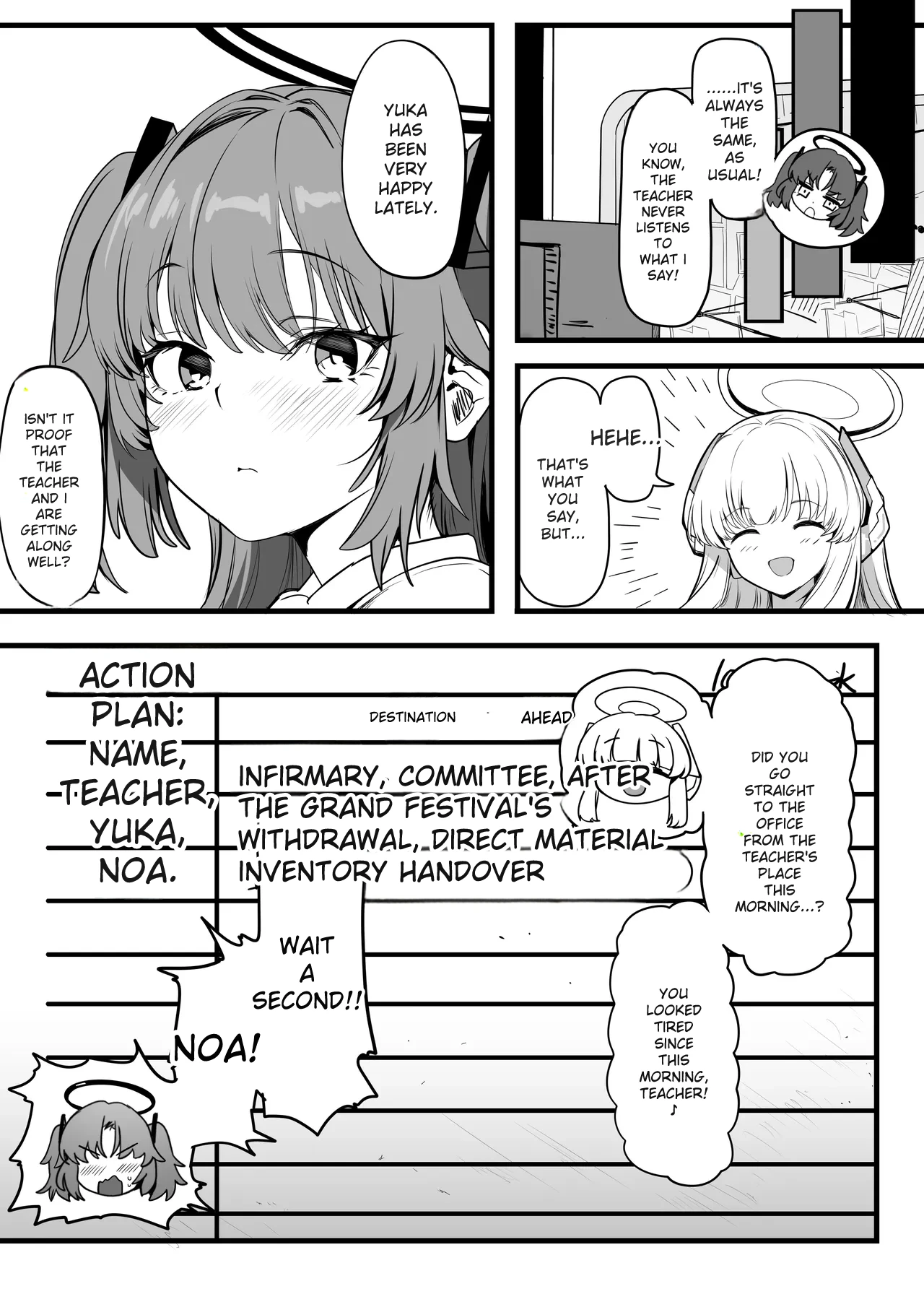 [Kansai Gyogyou Kyoudou Kumiai (Marushin)] Yuuka no Kyojiri (Blue Archive) [English] [Digital] image number 61