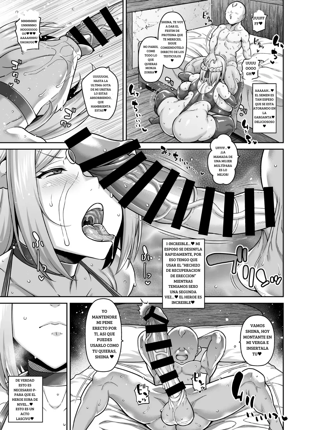 [Tanuking Sleep (Drachef)] Un grupo de mocosos teniendo sexo en la posada del pueblo inicial [Spanish] [Digital] image number 20