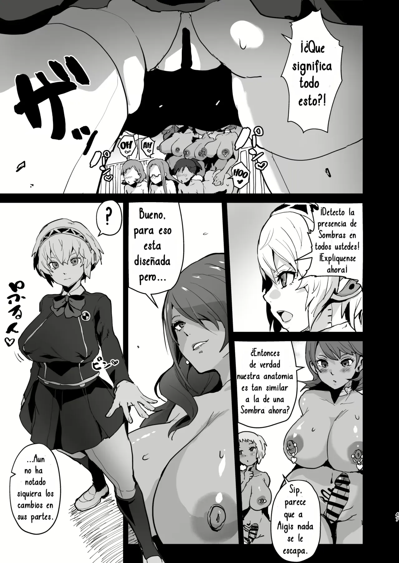 [aheazif (Sanatuki)] PERU Ochi (Persona 3) [Spanish] [Thetru] [Digital] numero di immagine  46