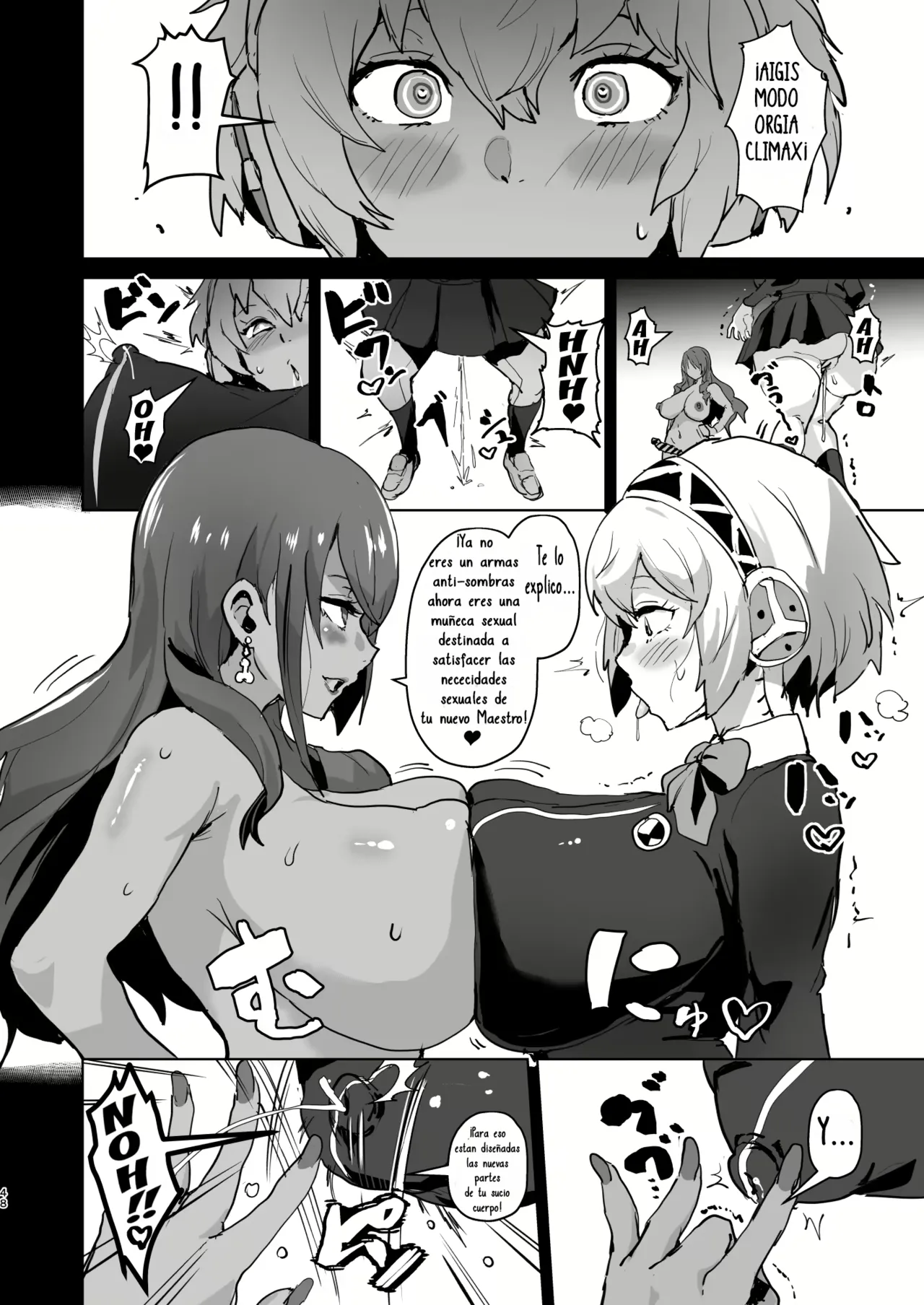 [aheazif (Sanatuki)] PERU Ochi (Persona 3) [Spanish] [Thetru] [Digital] numero di immagine  47