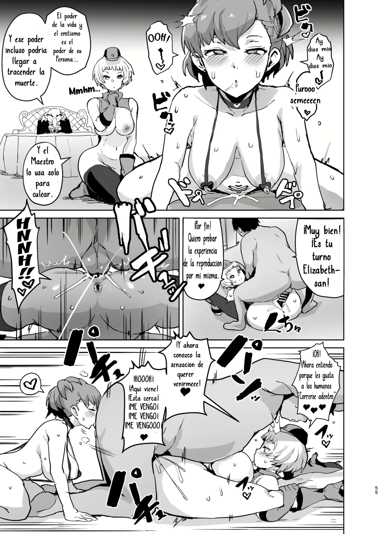 [aheazif (Sanatuki)] PERU Ochi (Persona 3) [Spanish] [Thetru] [Digital] numero di immagine  54