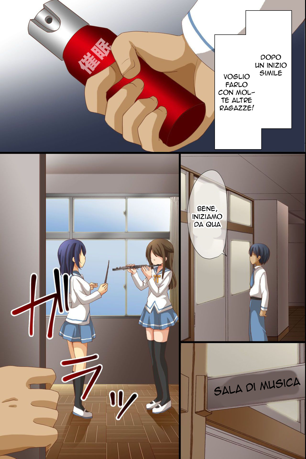 [rbooks (Asazuki Norito)] Saimin de Shihai Sareta Gakuen 2 ~ Saimin Zumi no Gakuen de Bukatsudou Kengaku Shichaimashita | Sottomettere tutta la Scuola 2 [Italian] image number 3