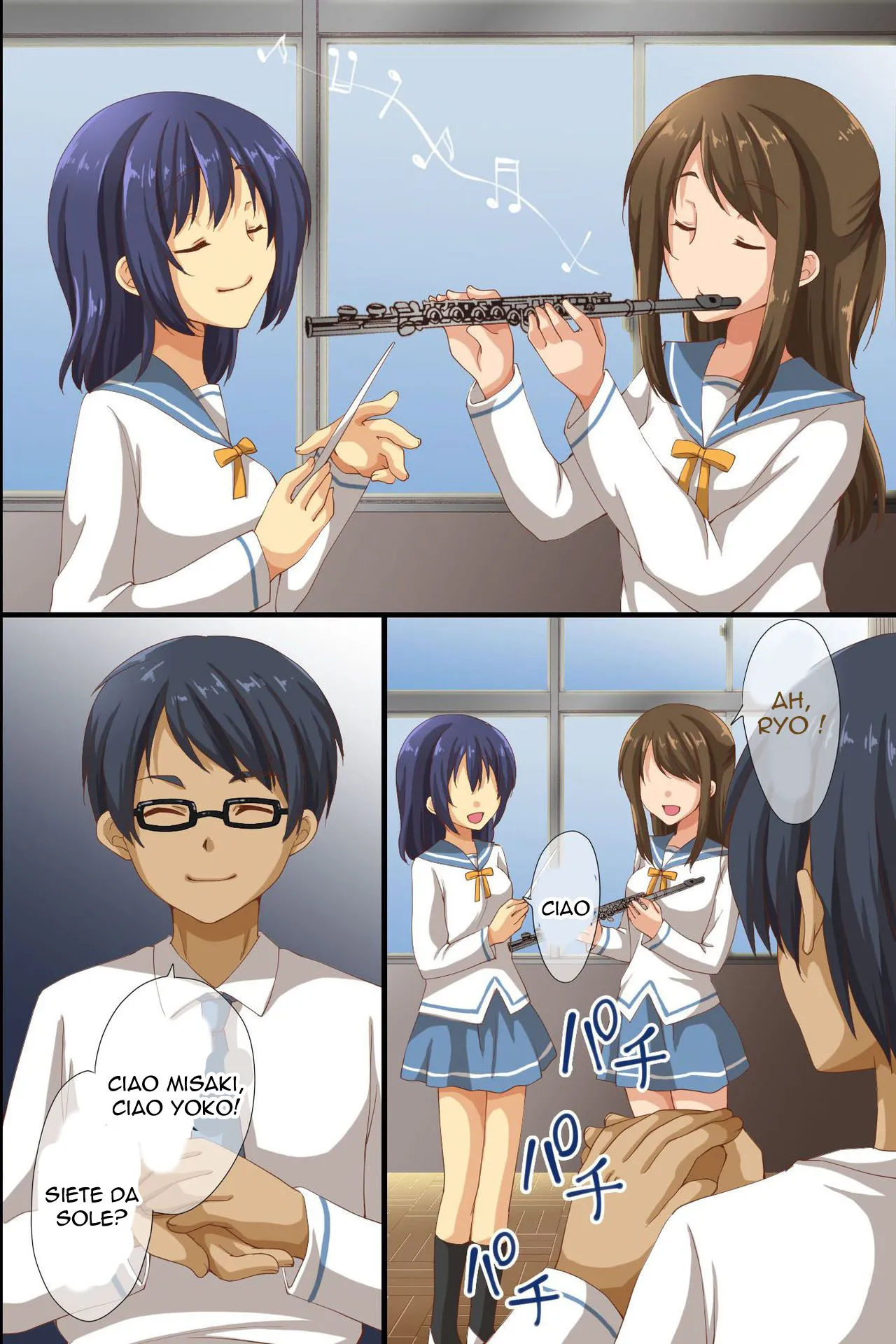 [rbooks (Asazuki Norito)] Saimin de Shihai Sareta Gakuen 2 ~ Saimin Zumi no Gakuen de Bukatsudou Kengaku Shichaimashita | Sottomettere tutta la Scuola 2 [Italian] image number 4