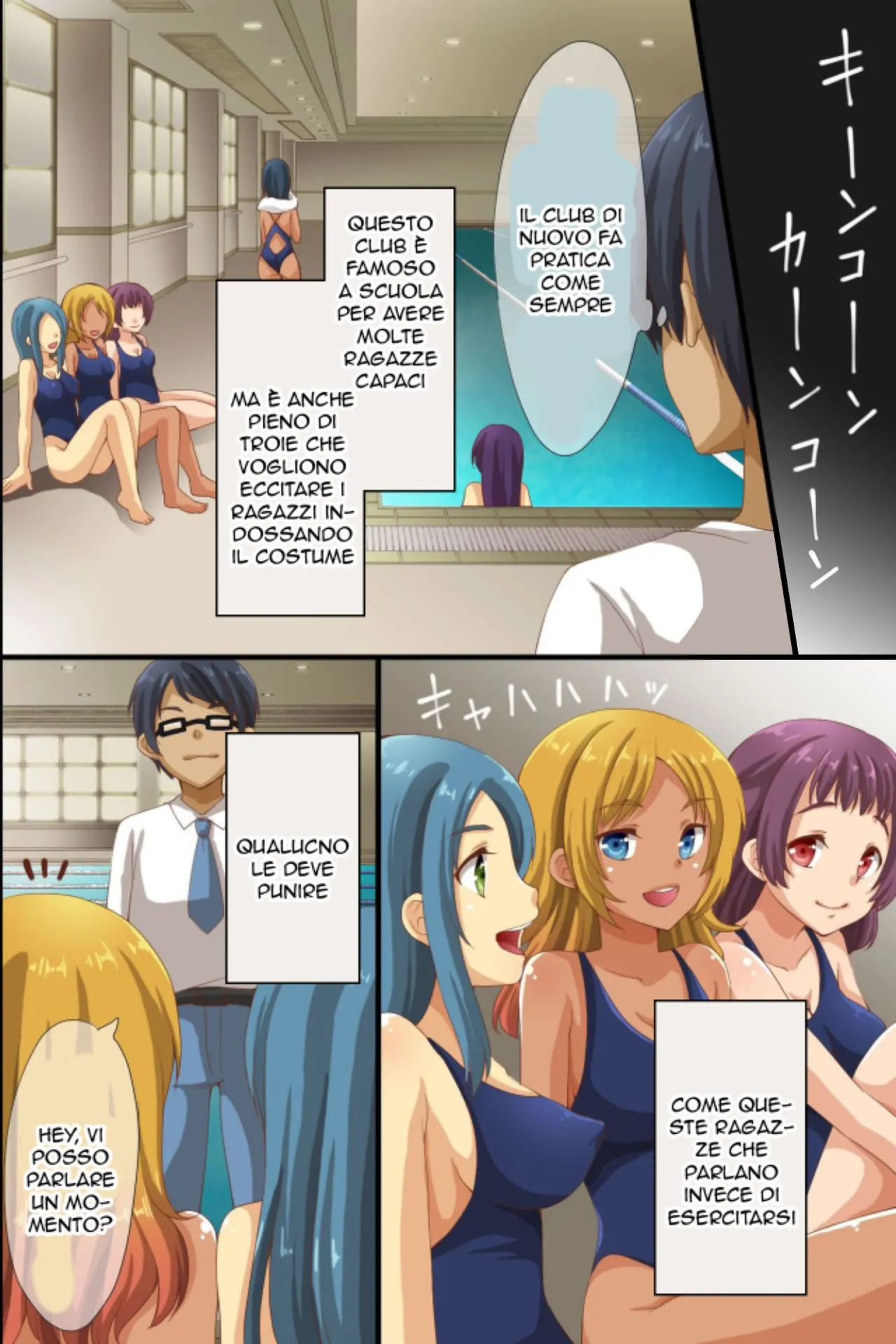 [rbooks (Asazuki Norito)] Saimin de Shihai Sareta Gakuen 2 ~ Saimin Zumi no Gakuen de Bukatsudou Kengaku Shichaimashita | Sottomettere tutta la Scuola 2 [Italian] image number 36