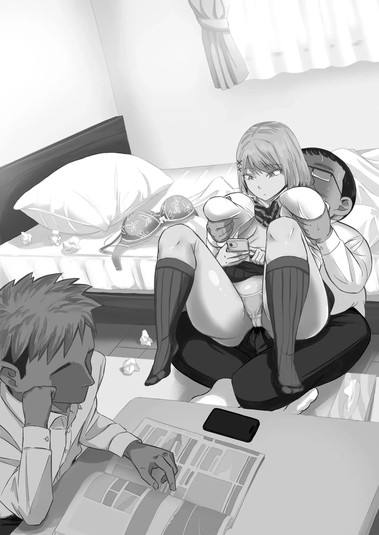 [Red boro] Douyara Oreigai Ero no Gainen ga Kietappoikara Toriaezu Kareshi no Me no Mae de Kanojo wo Yattemita | 看來除了我以外的人的色情觀念好像都消失了於是就試著在男友的眼前幹翻他女友 [Chinese] [小照不會漢化] изображение № 34