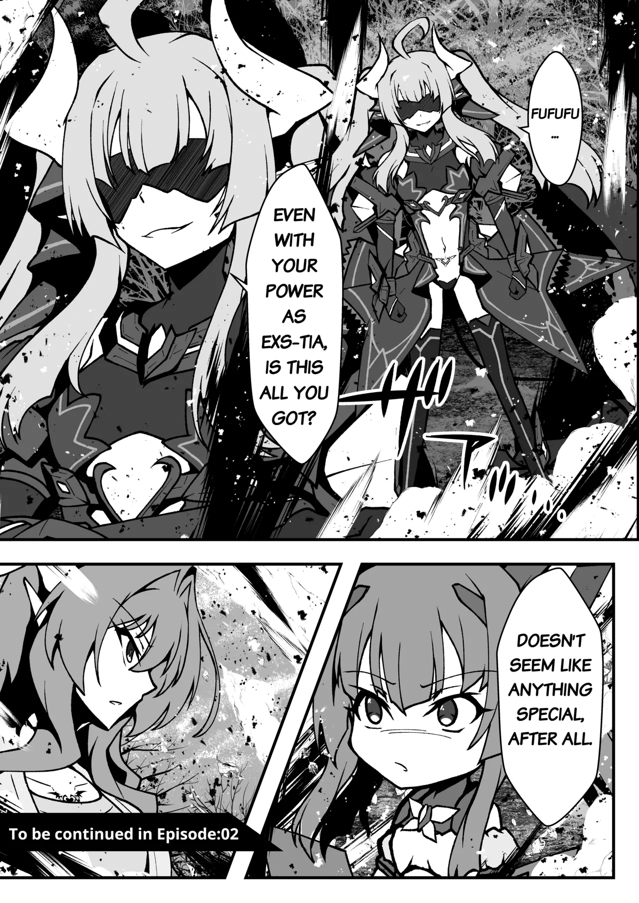 [CCCNO (Aoi Tabane)] Twilight Obscura Episode:01 "From the Ashes of Darkness" (Kouyoku Senki ExS-Tia) [Digital] [English] изображение № 46