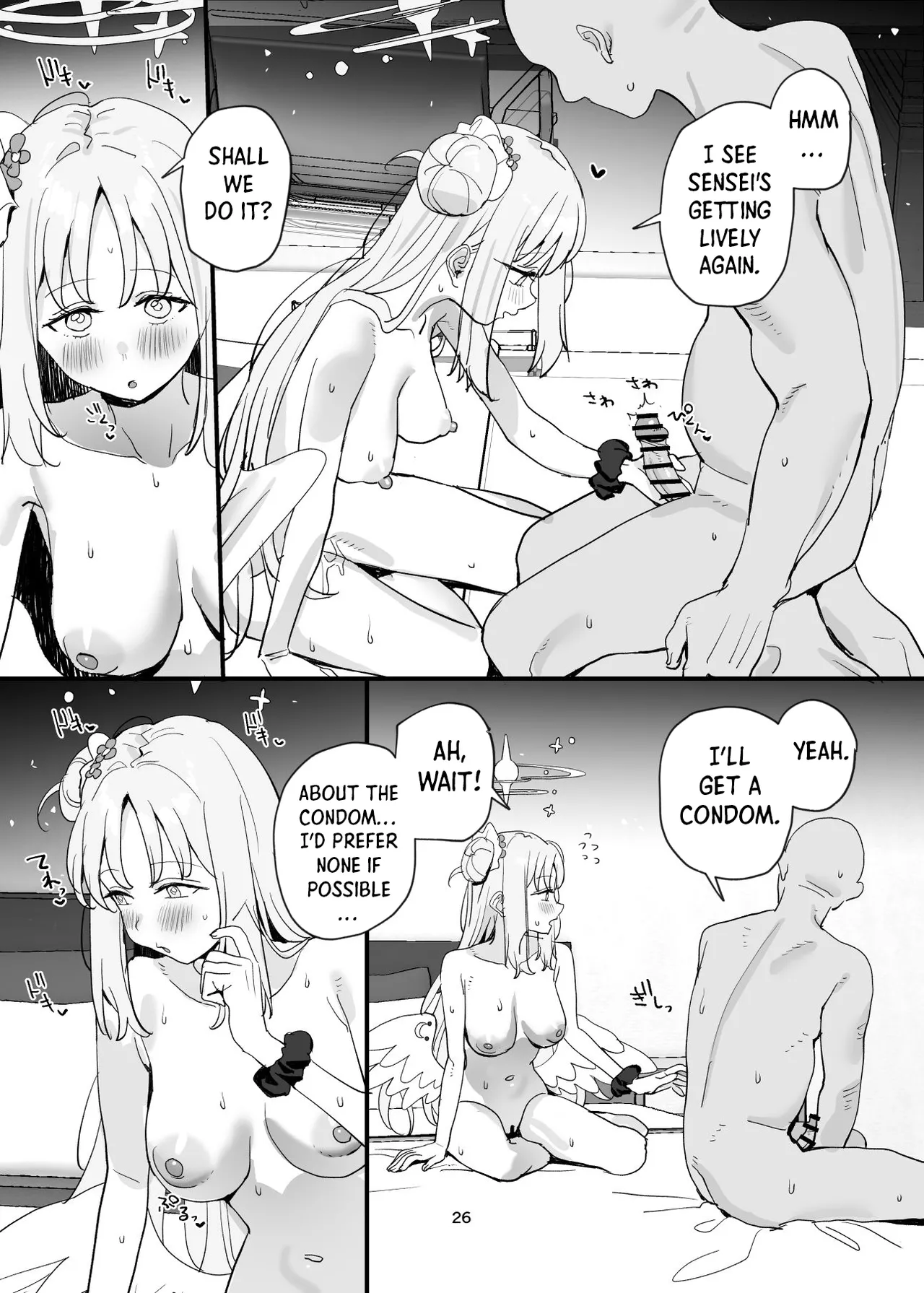 [Subachikyu! (Subachi)] Sensei to Seito datte Ecchi shite mo Ii jan ne | It’s Okay for a Student to Have Sex with Sensei, Right? (Blue Archive) [English] [Shiro Translation] [Digital] 이미지 번호 26