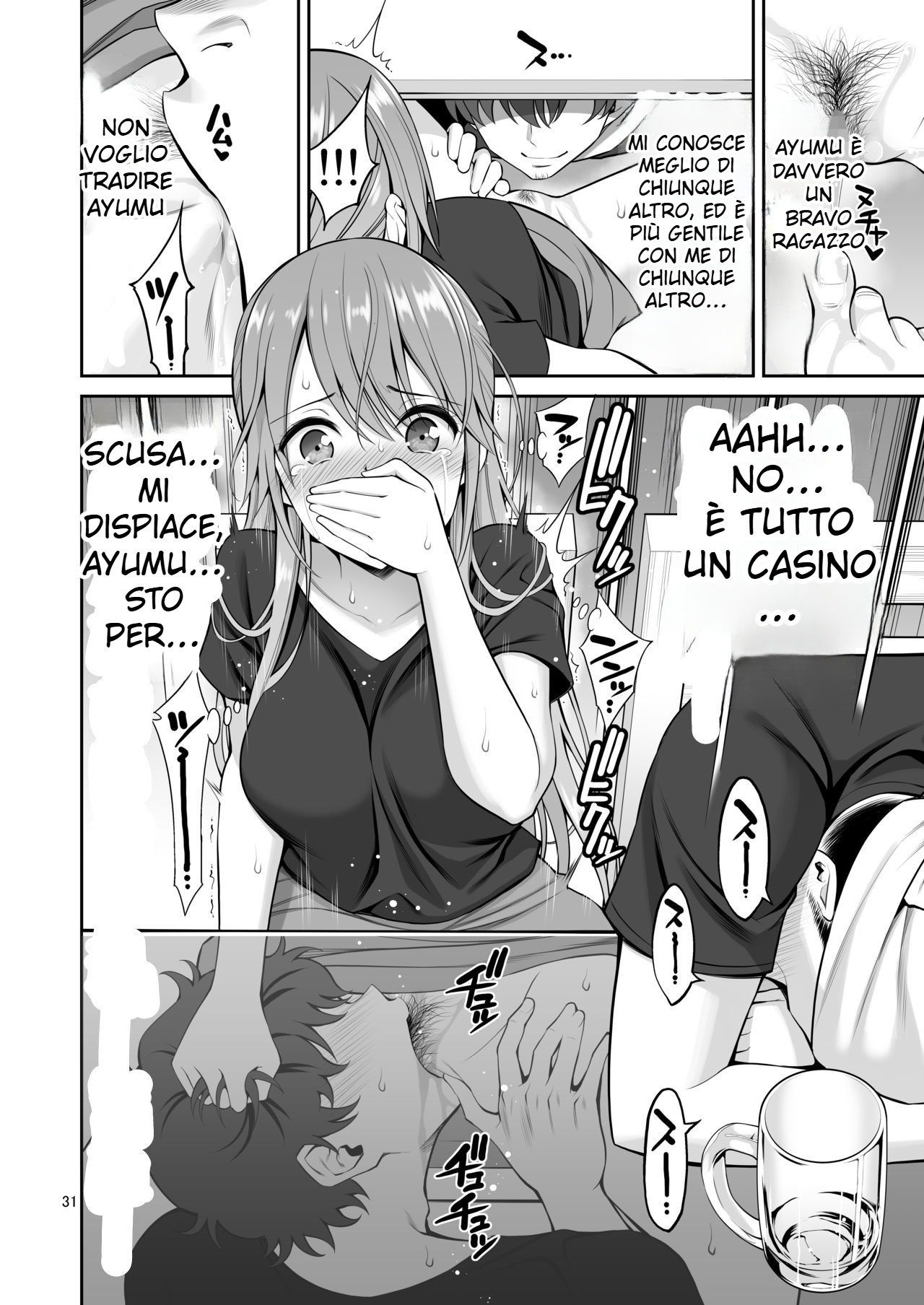 [Popochichi (Yahiro Pochi)] Motoyan Zuma Otto no Tonari de Hatsuiki | Moglie ex teppista viene accanto a suo marito per la prima volta [Italian] [Digital] 31eme image