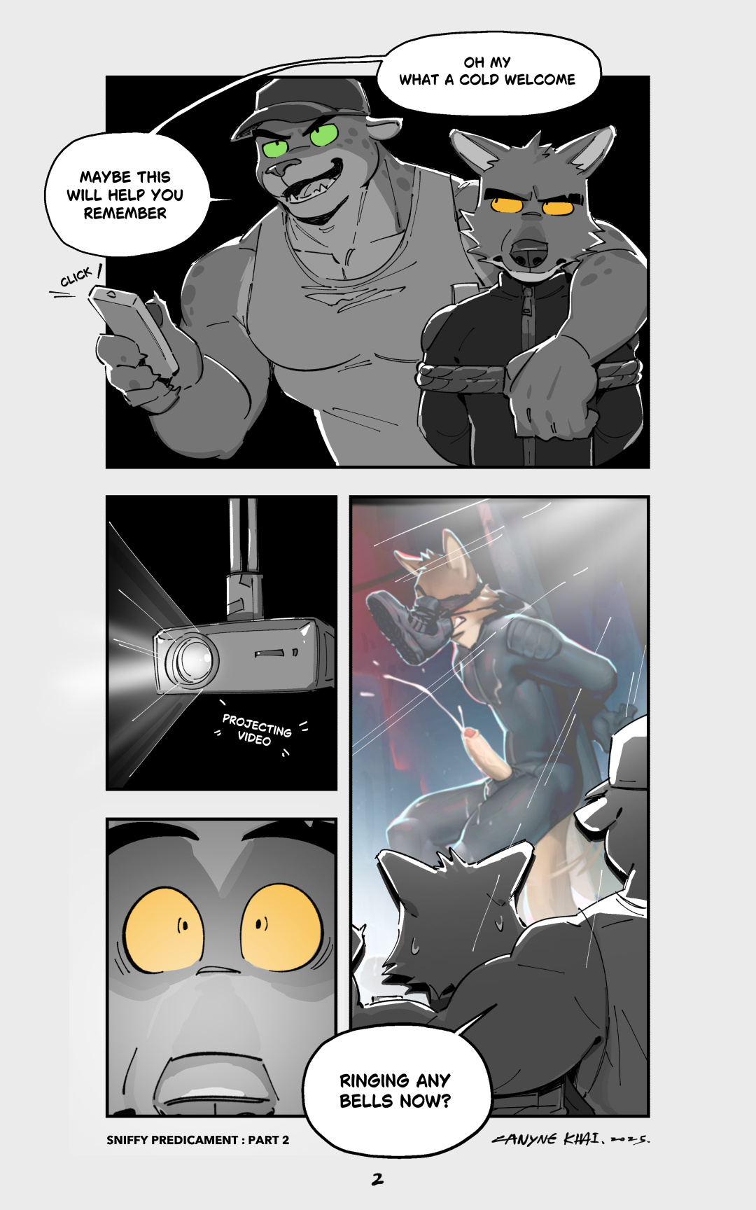 [Canyne Khai] Sniffy Predicament Part 2 (English) Bildnummer 2