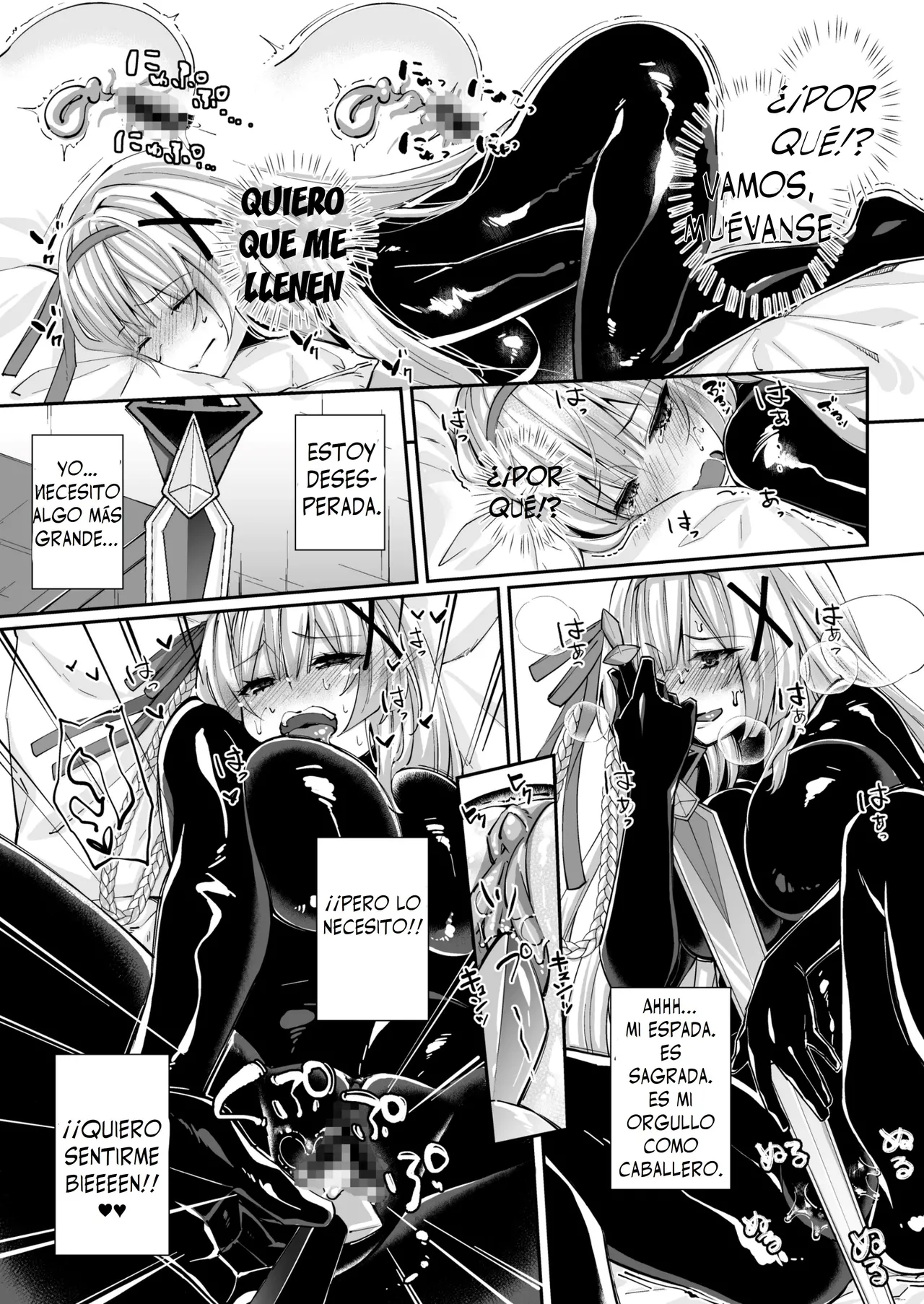 Parasite Rubber -Kuro Rubber Shokushufuku Ni Kisei Sareta Himekishi Monogatari- 20eme image