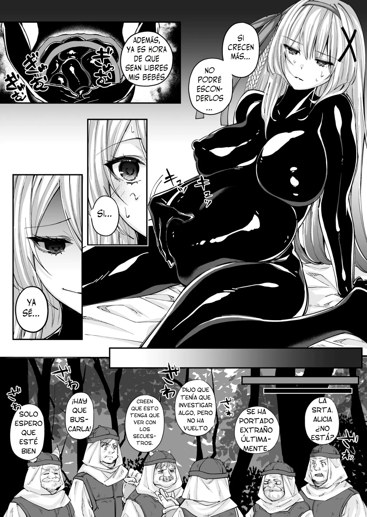 Parasite Rubber -Kuro Rubber Shokushufuku Ni Kisei Sareta Himekishi Monogatari- 25eme image