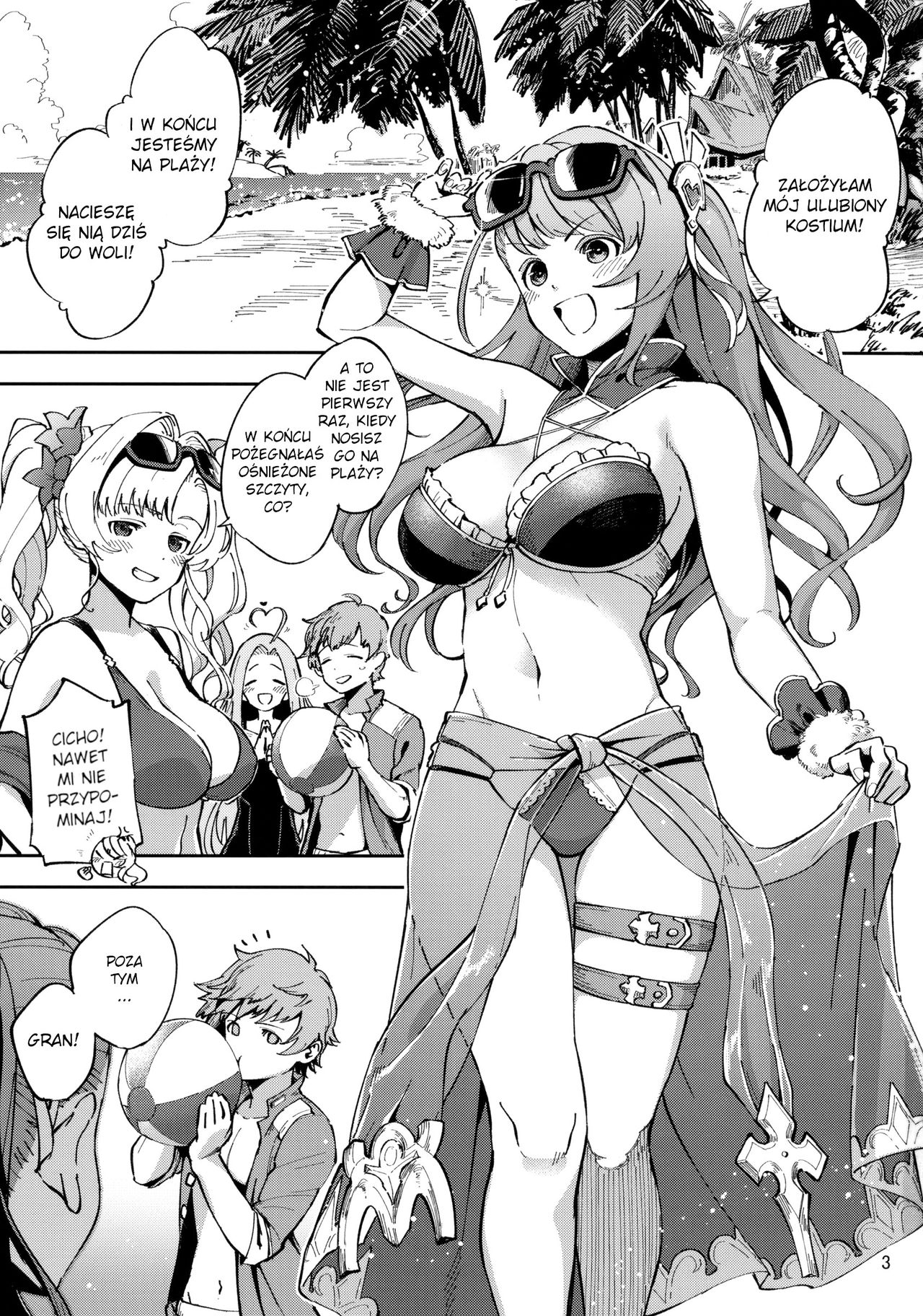 (CT31) [Haraheridou (Herio)] Bea ga Mizugi ni Kigaetara | When Bea Puts On Her Swimsuit (Granblue Fantasy) [Polish] image number 2