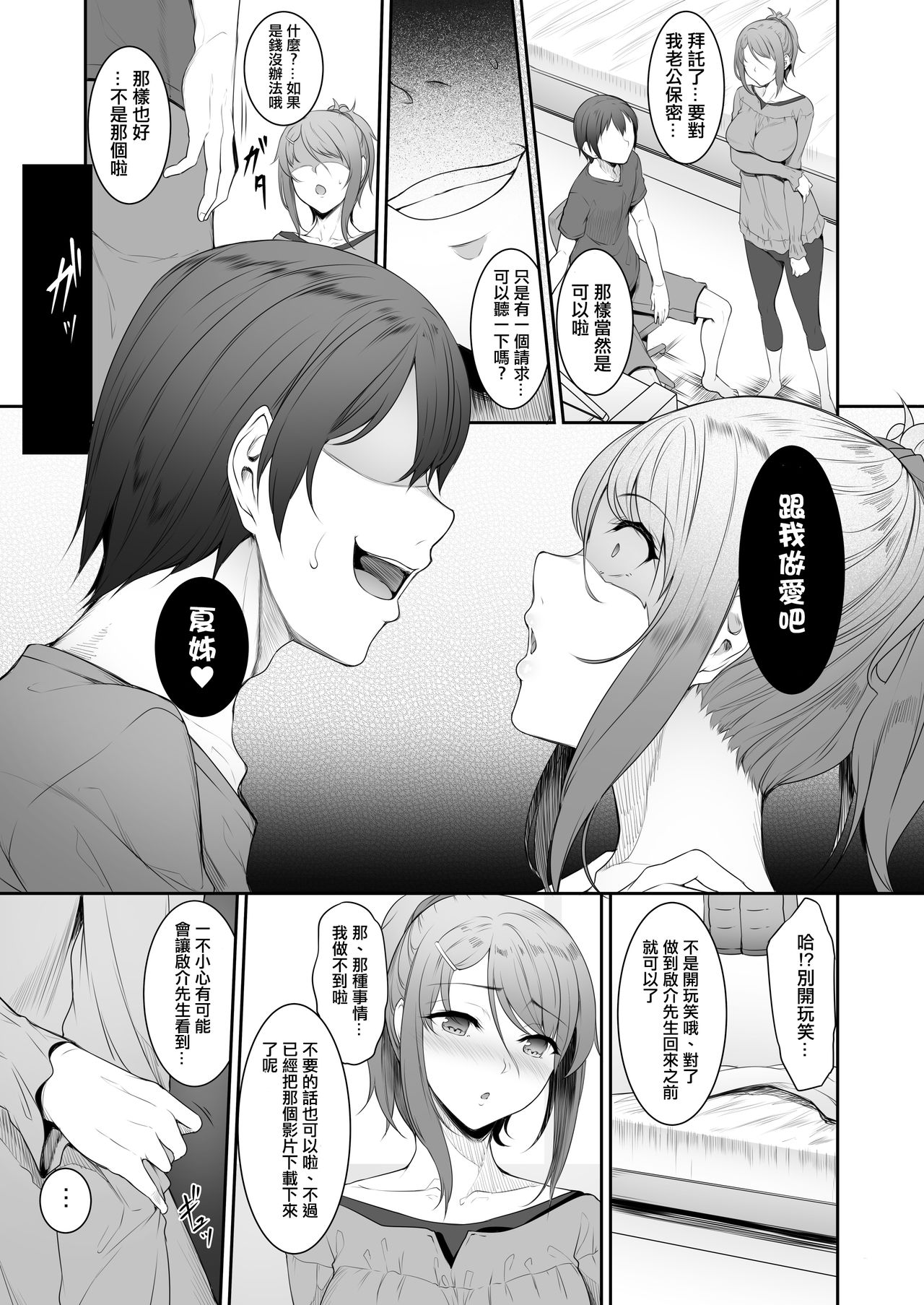 [In The Sky (Nakano Sora)] Ane o Netotta Hi [Chinese] [Digital] image number 8