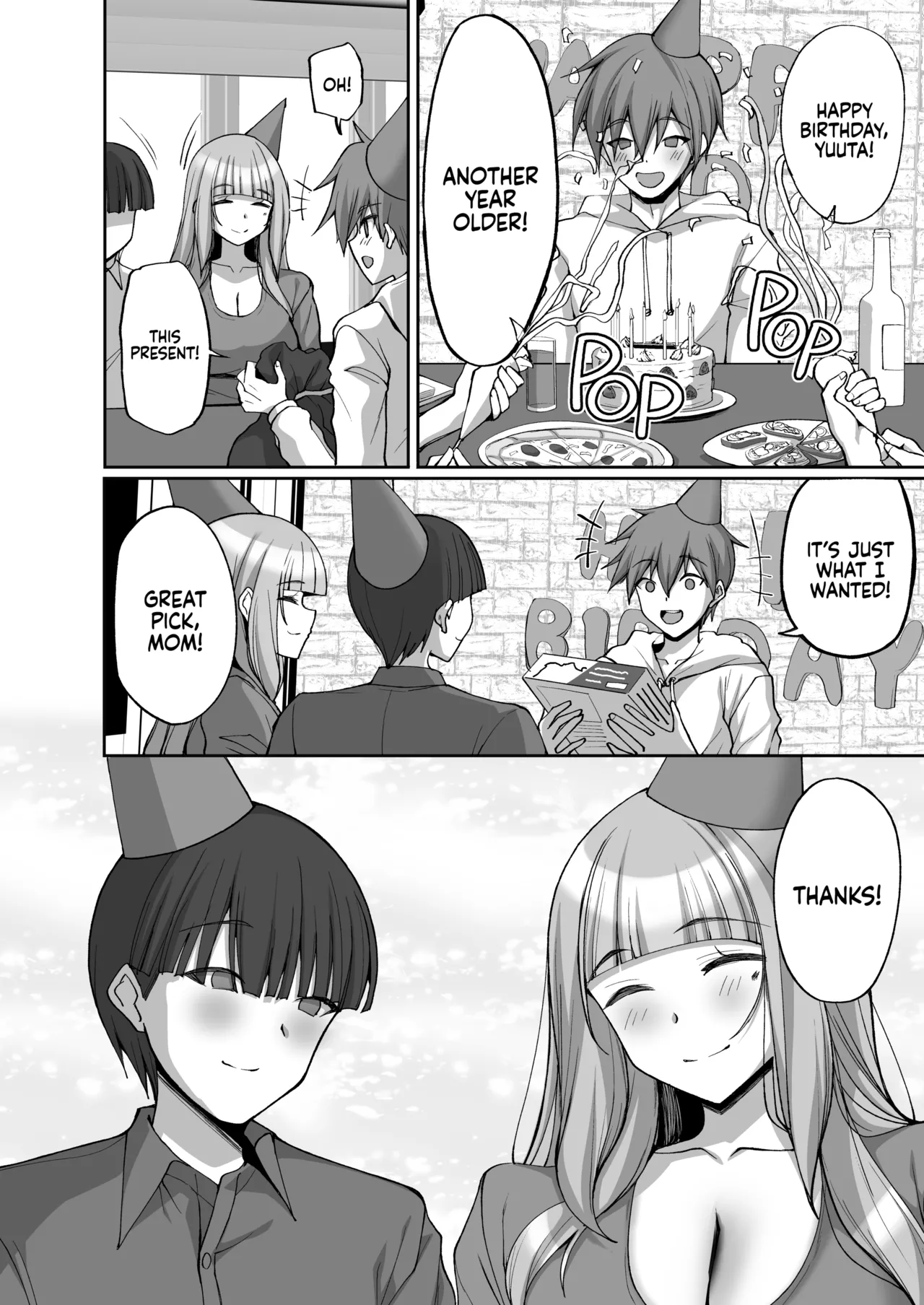 [Labomagi! (Takeda Aranobu)] Hatsukoi no Bakunyuu Tomo Mama ga Yasashiku Sei no Tehodoki o Shitekureru Hanashi | Learning About Sex From My Friend's Mom [English] {2d-market.com} [Decensored] [Digital] image number 55