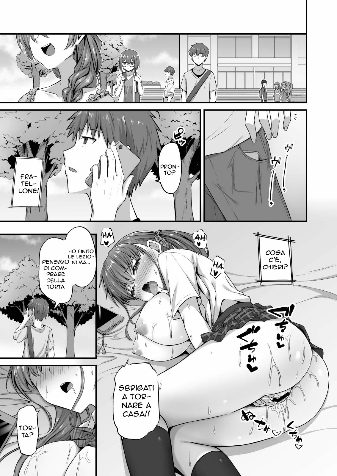 [doushoku (Hino)] Wagamama Imouto Onaho-ka Keikaku ~Neru Imouto o Kaihatsu Choukyou~ | Una Sorellina da Domare [Italian] [Digital] изображение № 39