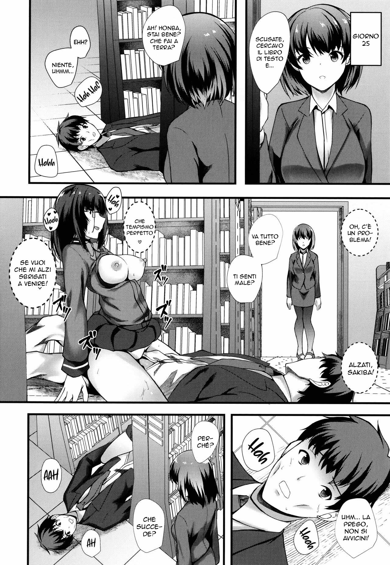 [Kuon] Toshoshitsu no Anal Succubus ~Kanojo no Shojo o Ubau Tame no Shiriana Shasei 150-patsu!~ | Punizione Anale 2 (JK Anal?) [Italian] 图片编号 10