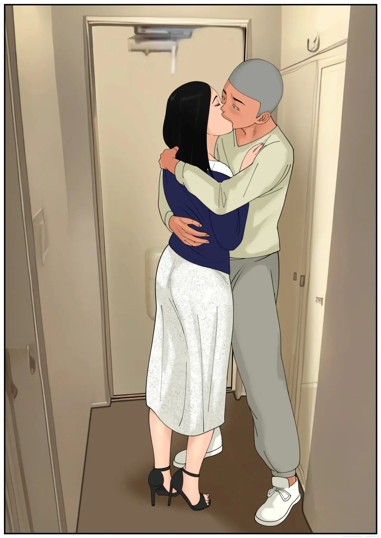 단신부임 남편을 둔 아내의 일상 2편 [A.I 번역] изображение № 10