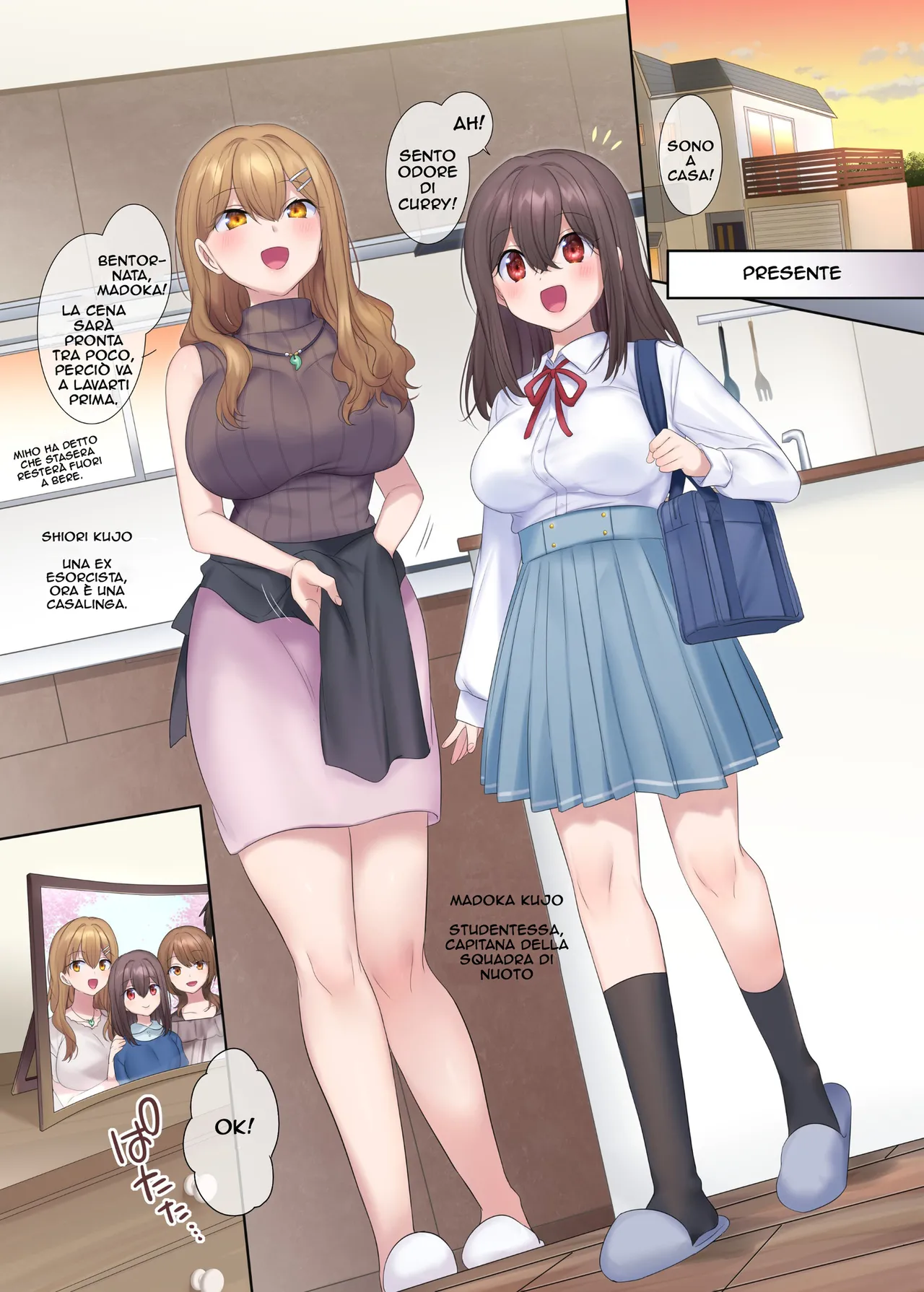 [Hyoui Lover (Hiiragi Popura, Hyoui Suki no Hito)] Fuukon no Taimafujo ~Oyako ga Akuryo ni Somari Nottorareru made~ | Lo Spirito e L' Esorcista [Italian] [Digital] 이미지 번호 4