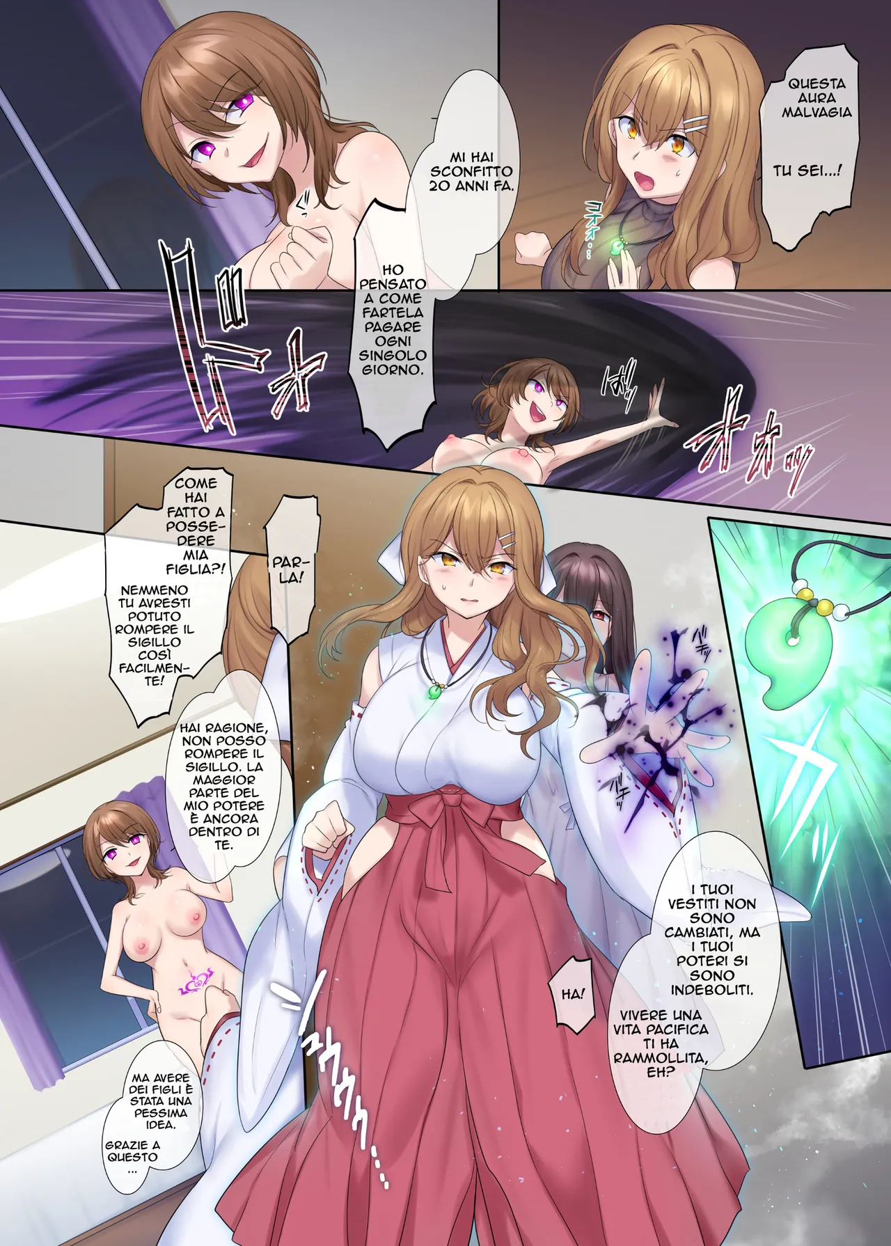 [Hyoui Lover (Hiiragi Popura, Hyoui Suki no Hito)] Fuukon no Taimafujo ~Oyako ga Akuryo ni Somari Nottorareru made~ | Lo Spirito e L' Esorcista [Italian] [Digital] 이미지 번호 33