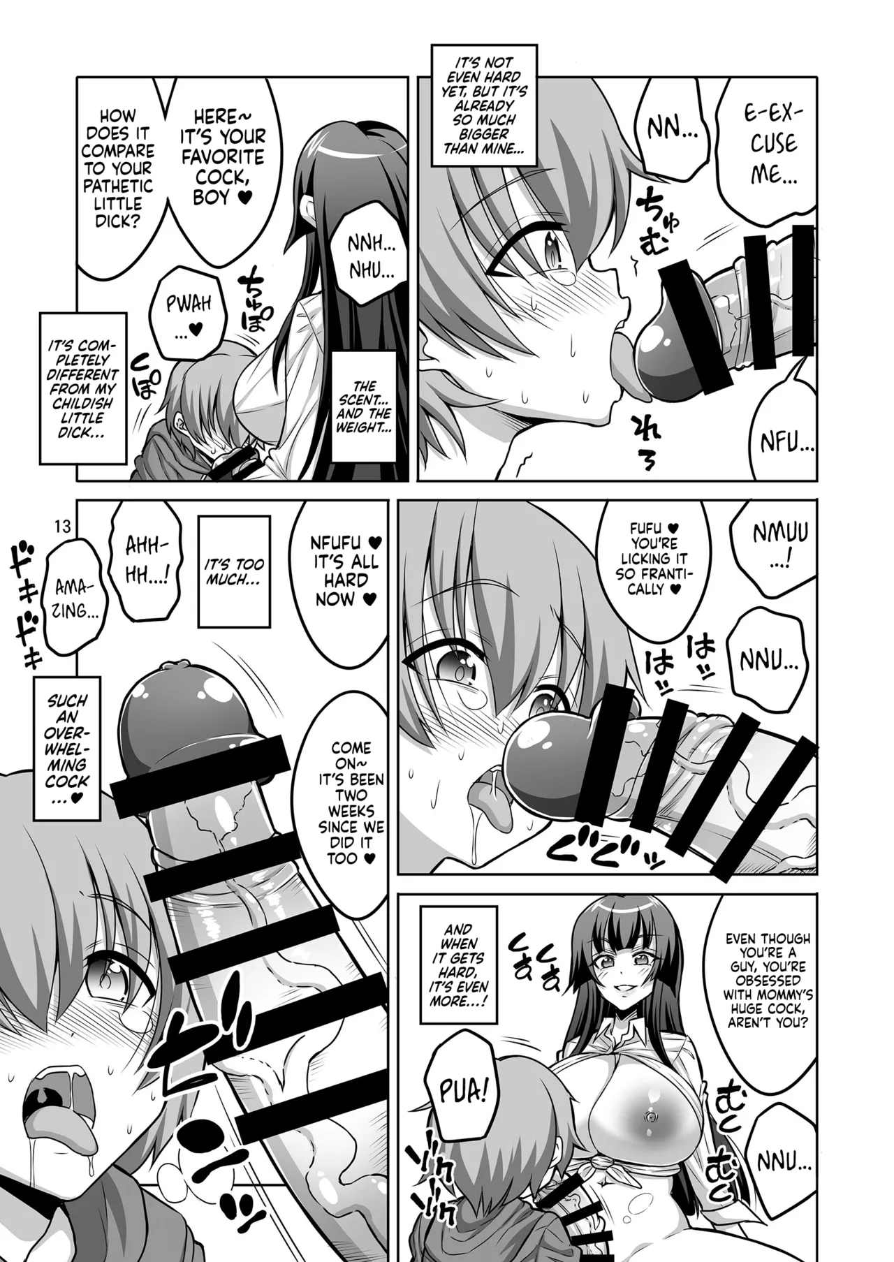 [Senya Sabou (Alpha Alf Layla)] Futanari JK Gyaku Anal Fuuzokujou Shaseikanri Choukyou | Futanari High School Girl Reverse Anal Sex Worker Ejaculation Control Training [English] 画像番号 12