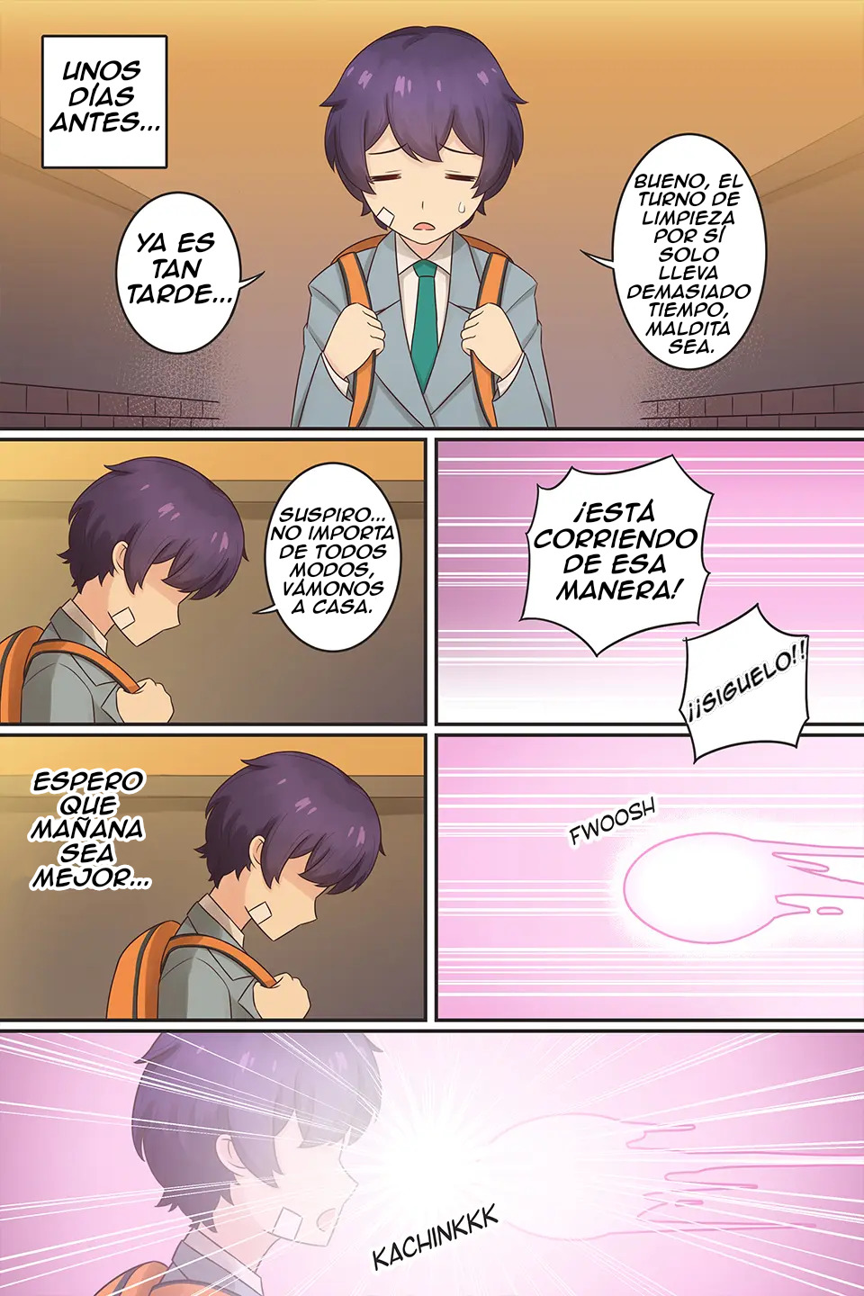 My Life as a Succubus Ch.1 [RudySaki] [Spanish] [TF Scans] image number 3