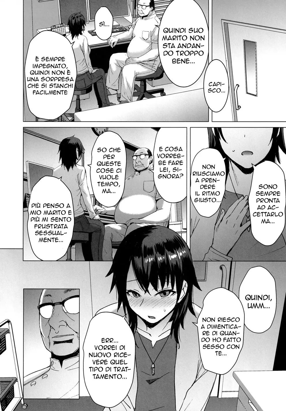 (C99) [Bakunyu Fullnerson (Kokuryuugan)] Ninkatsu Hitozuma Collection - the collection of married women undergoing infertility treatment. | Trattamento Intensivo [Italian] imagen número 21