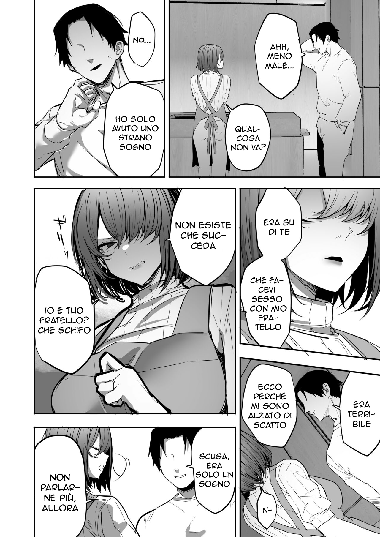 [Ofuton de Suyaa (Mitsudoue)] [NTR] Gikei ni Haiboku Cool na Hitodzuma | Ricatto in Diretta [Italian] изображение № 45