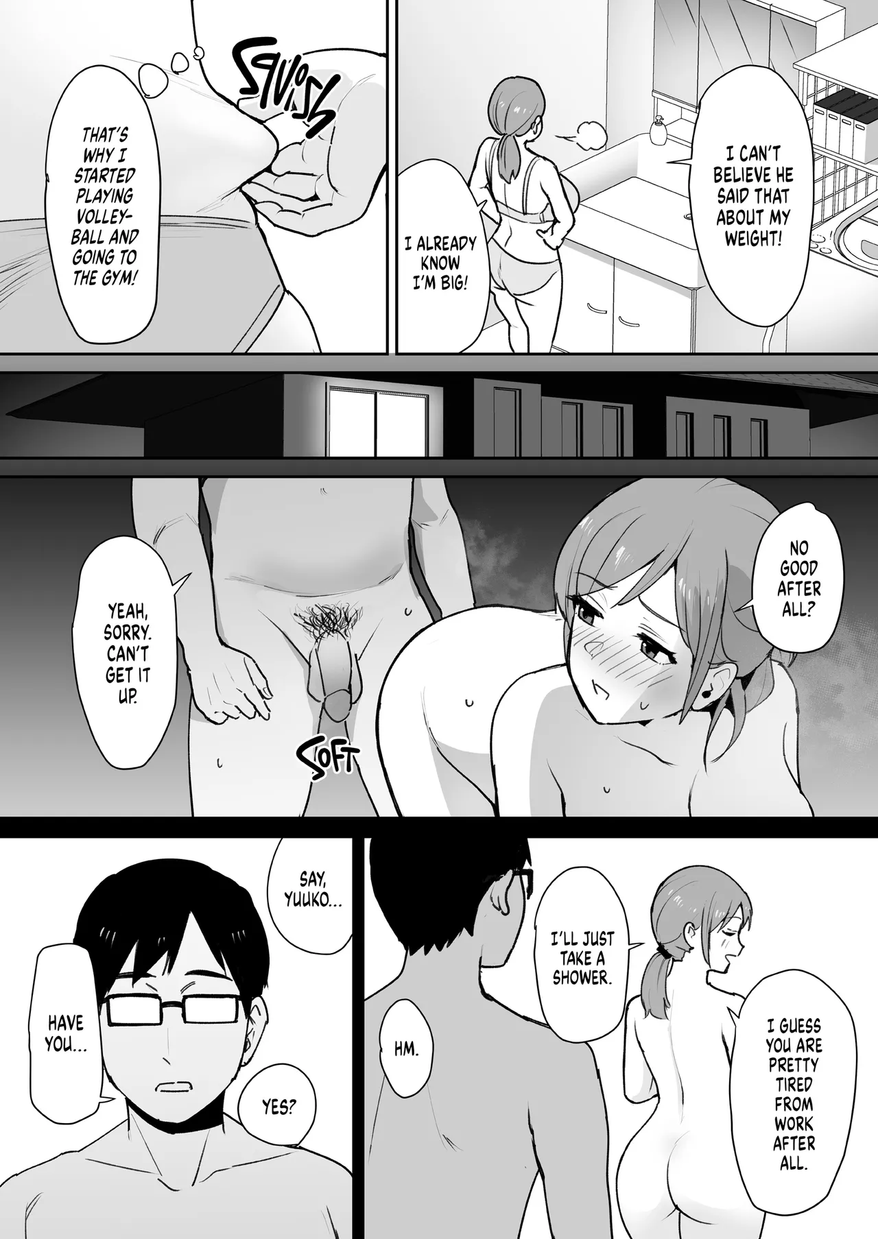 [Shimofuri Niku (Shimofuri)] Yuujin no Haha wa Dekachin ni Yowai | My Friend's Mom is Weak to a Huge Cock [English] numero di immagine  4