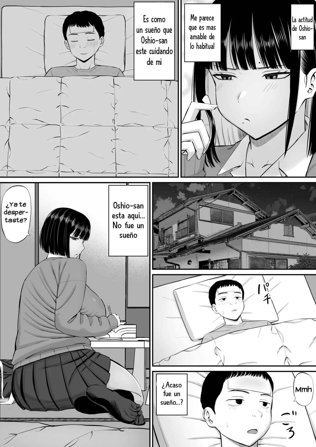 [Aramaa] Shio Taiou no Ooshio-san｜La Indiferente Actitud de Oshio-san [Spanish] [Hta scan] image number 10