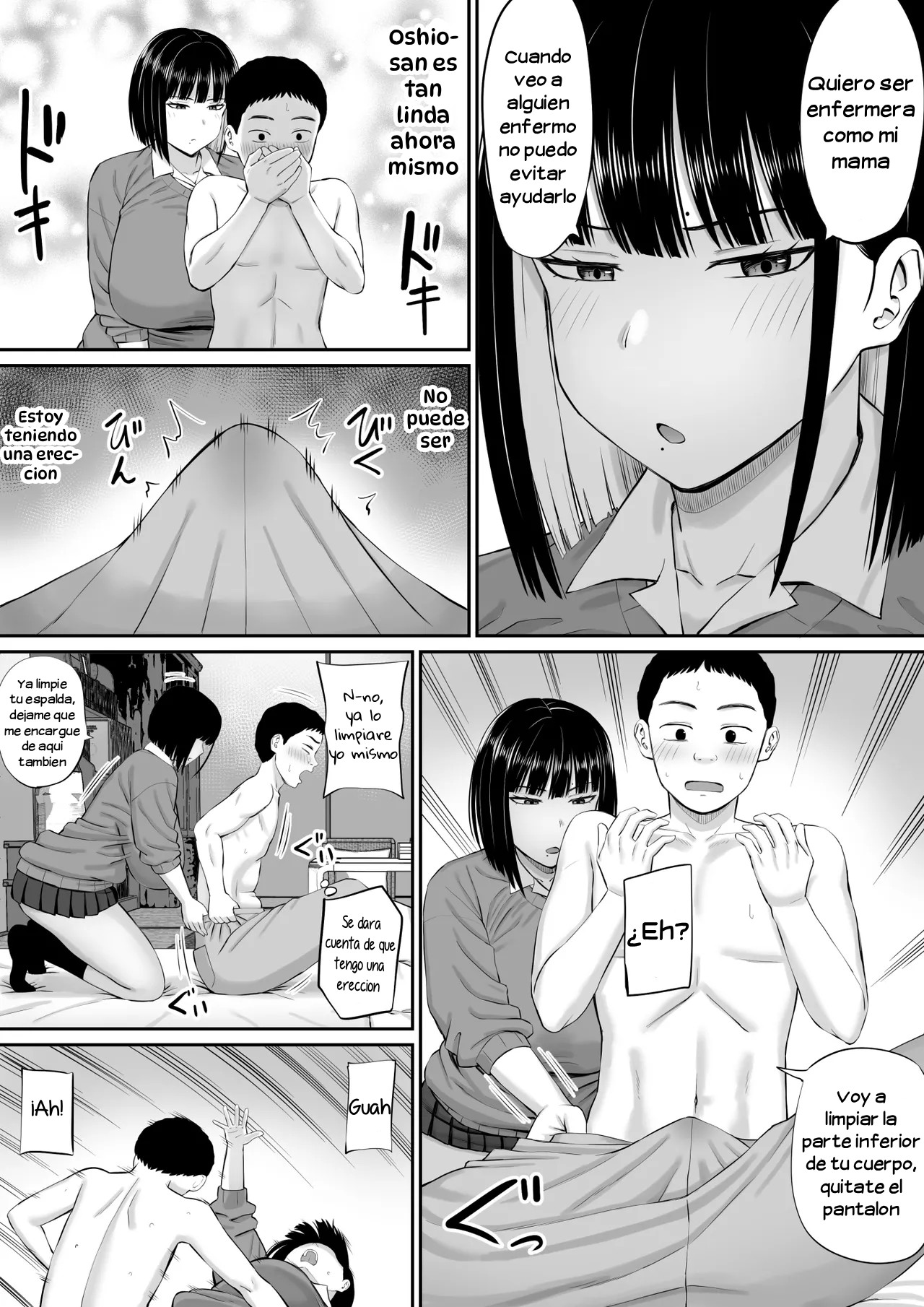 [Aramaa] Shio Taiou no Ooshio-san｜La Indiferente Actitud de Oshio-san [Spanish] [Hta scan] image number 14