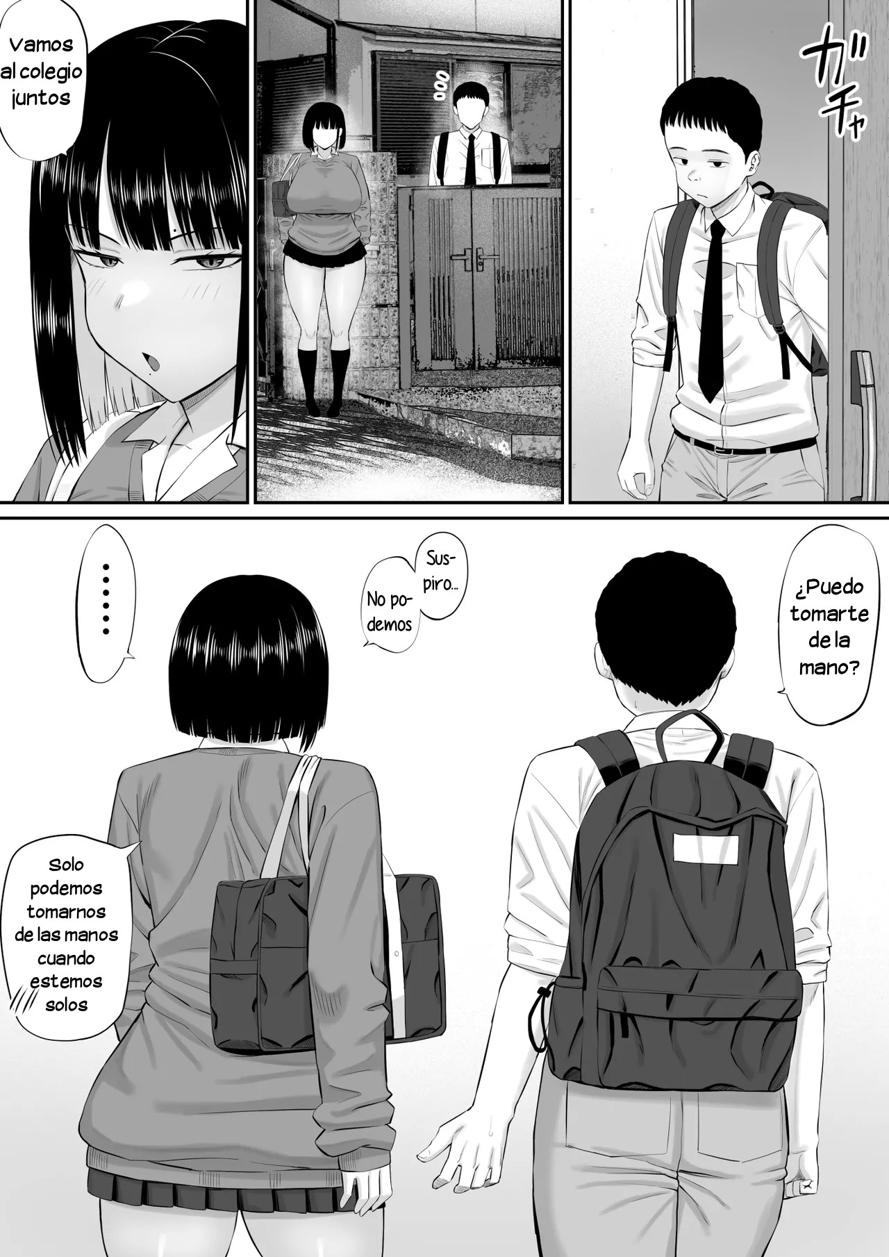 [Aramaa] Shio Taiou no Ooshio-san｜La Indiferente Actitud de Oshio-san [Spanish] [Hta scan] image number 53