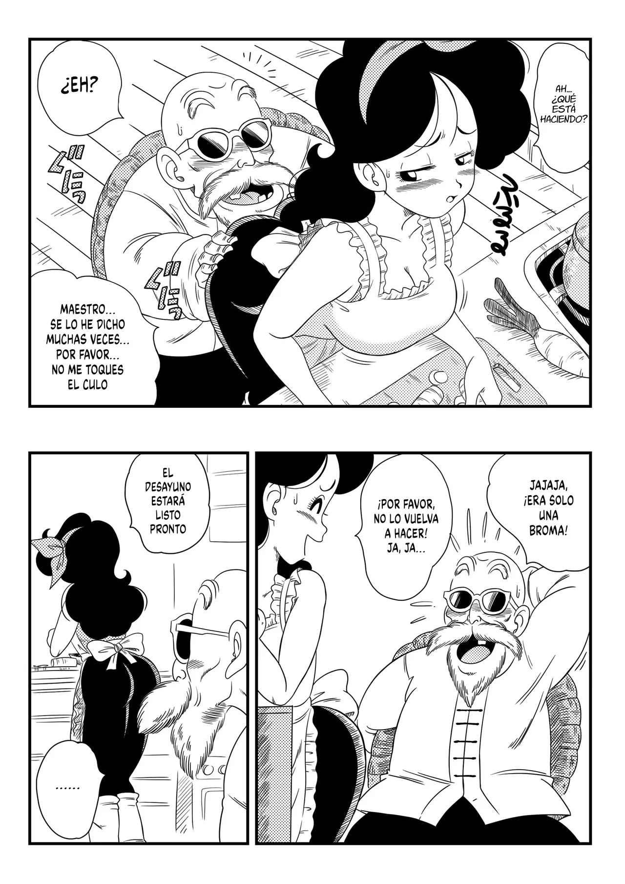 [Yamamoto] Hard na Oshigoto!｜¡Es Un Trabajo Duro! (Dragon Ball) [Spanish] numero di immagine  4