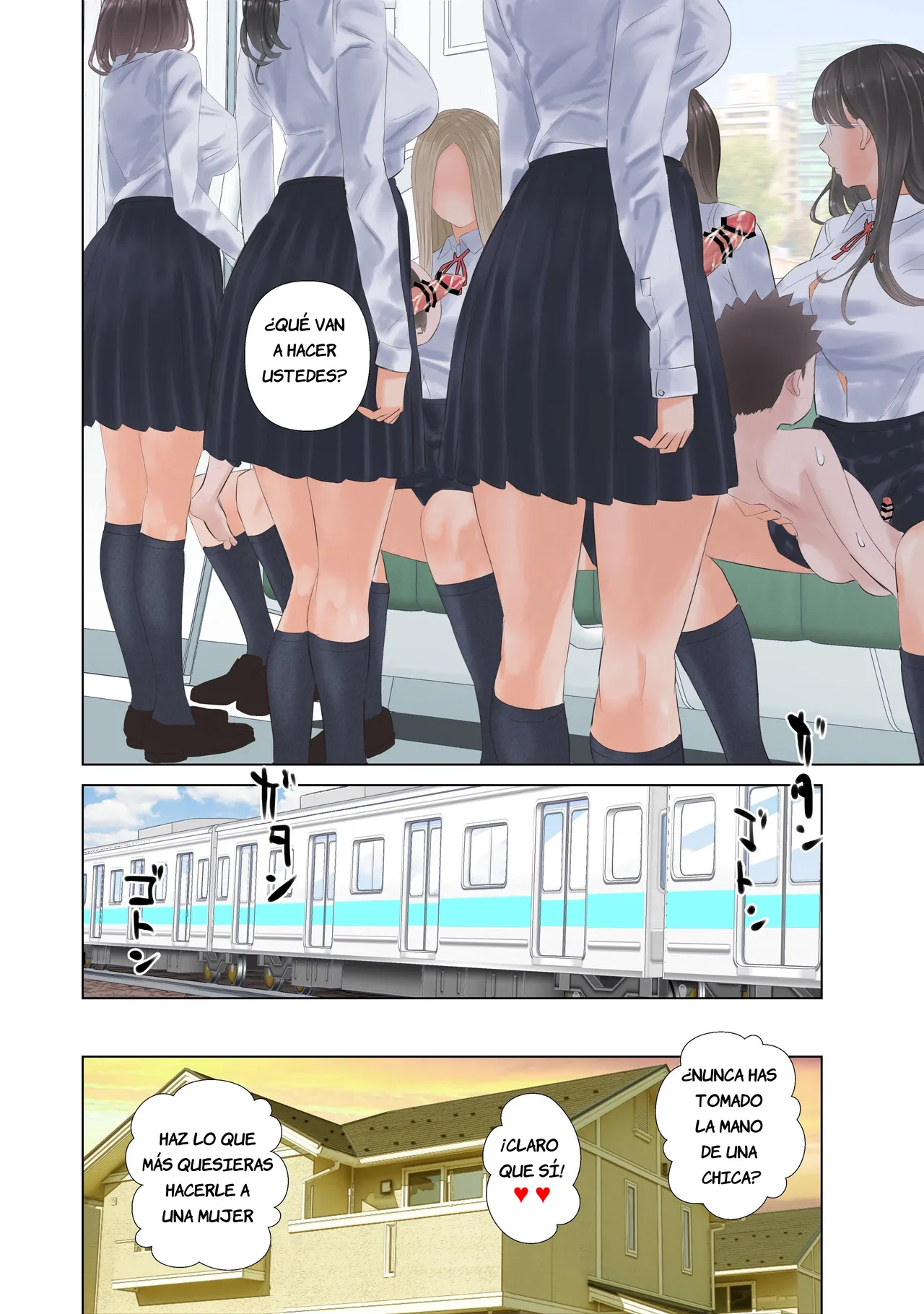 [ringo (shida)] Las circunstancias del viaje al trabajo de un hombre degenerado [Spanish] image number 25