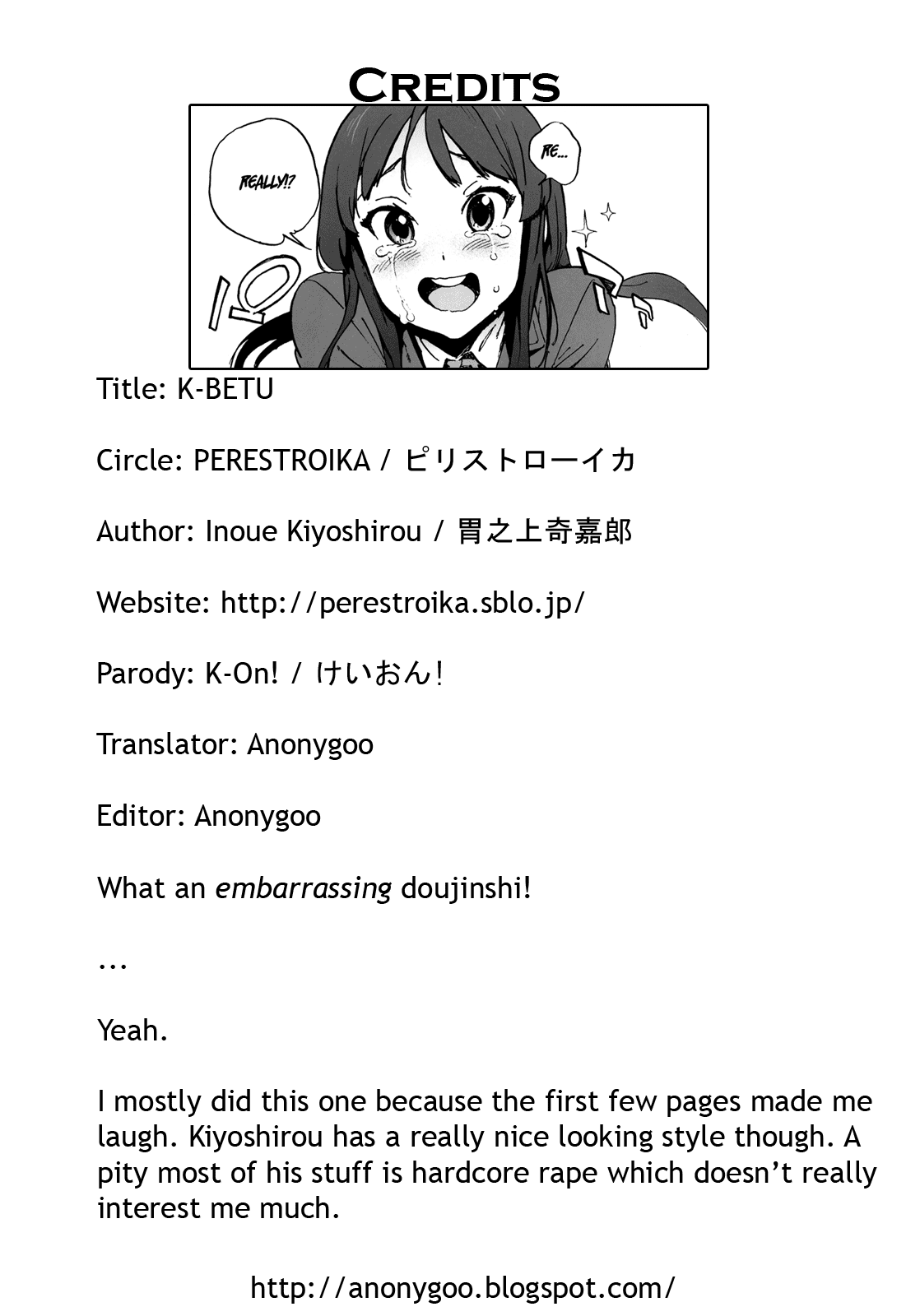 [Perestroika (Inoue Kiyoshirou)] K-BETU (K-ON!) [Decensored] [English] {Anonygoo} numero di immagine  23