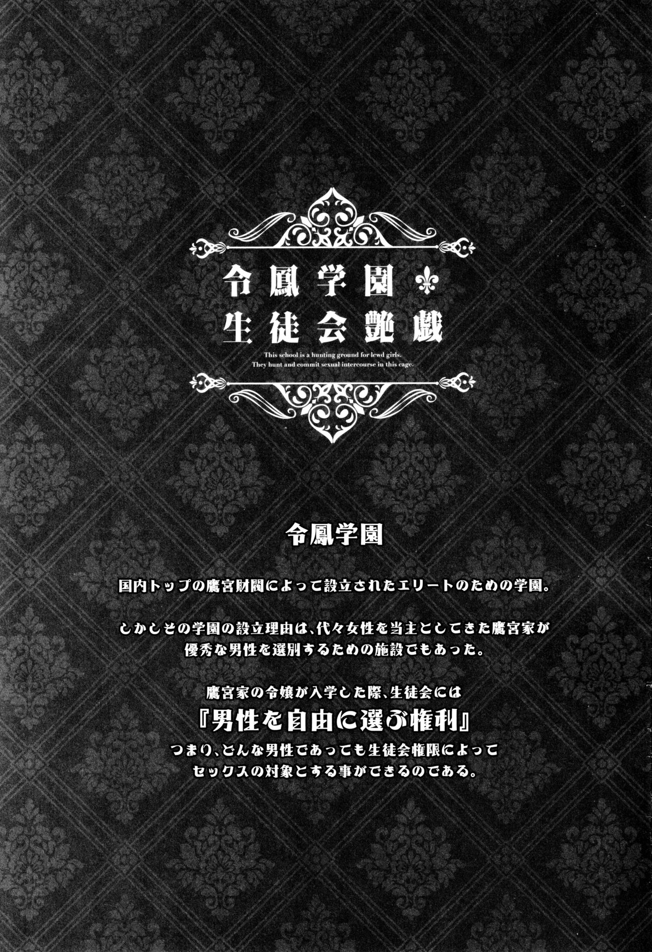 (C97) [8cm (Hassen)] Reihou Gakuen Seitokai Engi 2 [Chinese] [不咕鸟汉化组] 图片编号 3