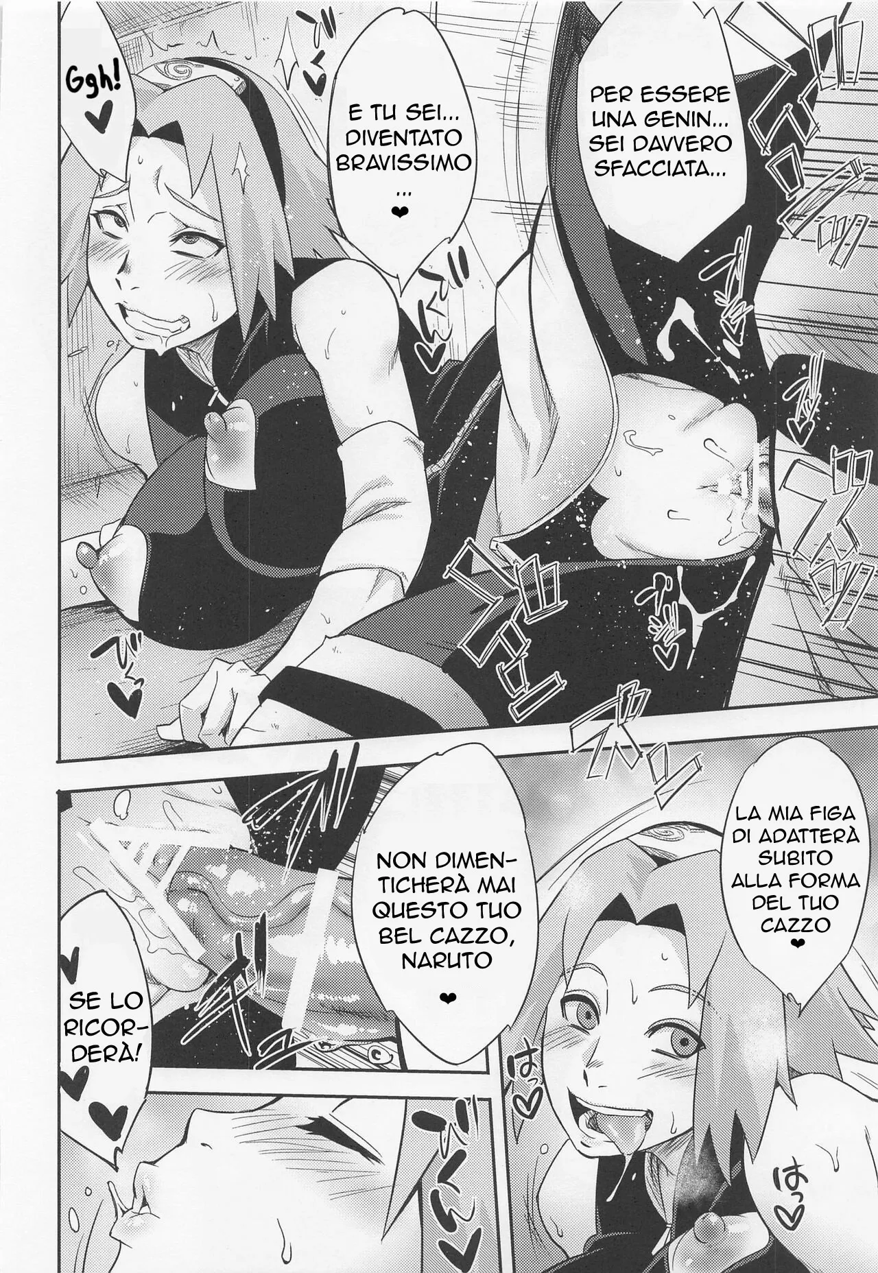 (C100) [Karakishi Youhei-dan Shinga (Sahara Wataru)] Hyakugo no Jutsu | Le Tecniche Segrete di Sakura (Naruto) [Italian] 图片编号 21