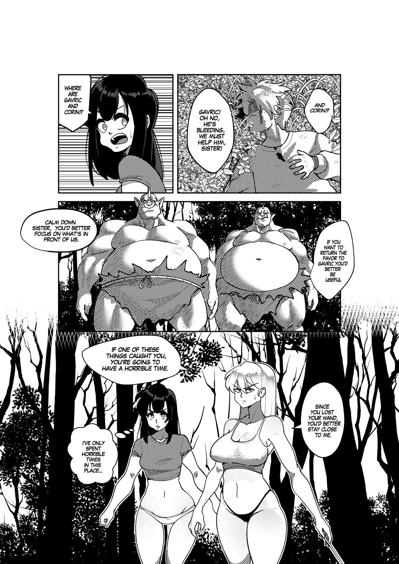 The tale of the cursed spell (Chapter 2). (NSFW) 图片编号 31