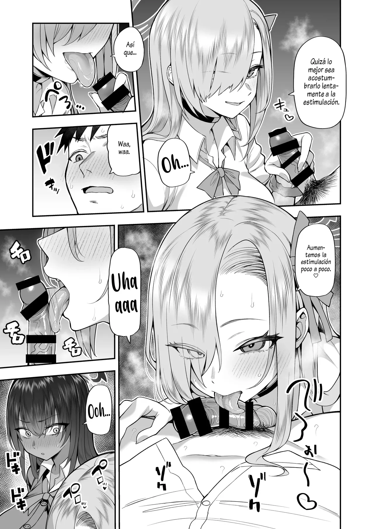 [Marshmallow Balloon (Kayumidome)] Yowami to Musuko o Nigirareta!｜¡Me Descuidé y Aprovecharon para Chantajearme! (Blue Archive) [Spanish] [Al chile no sé Scan] [Digital] 이미지 번호 4