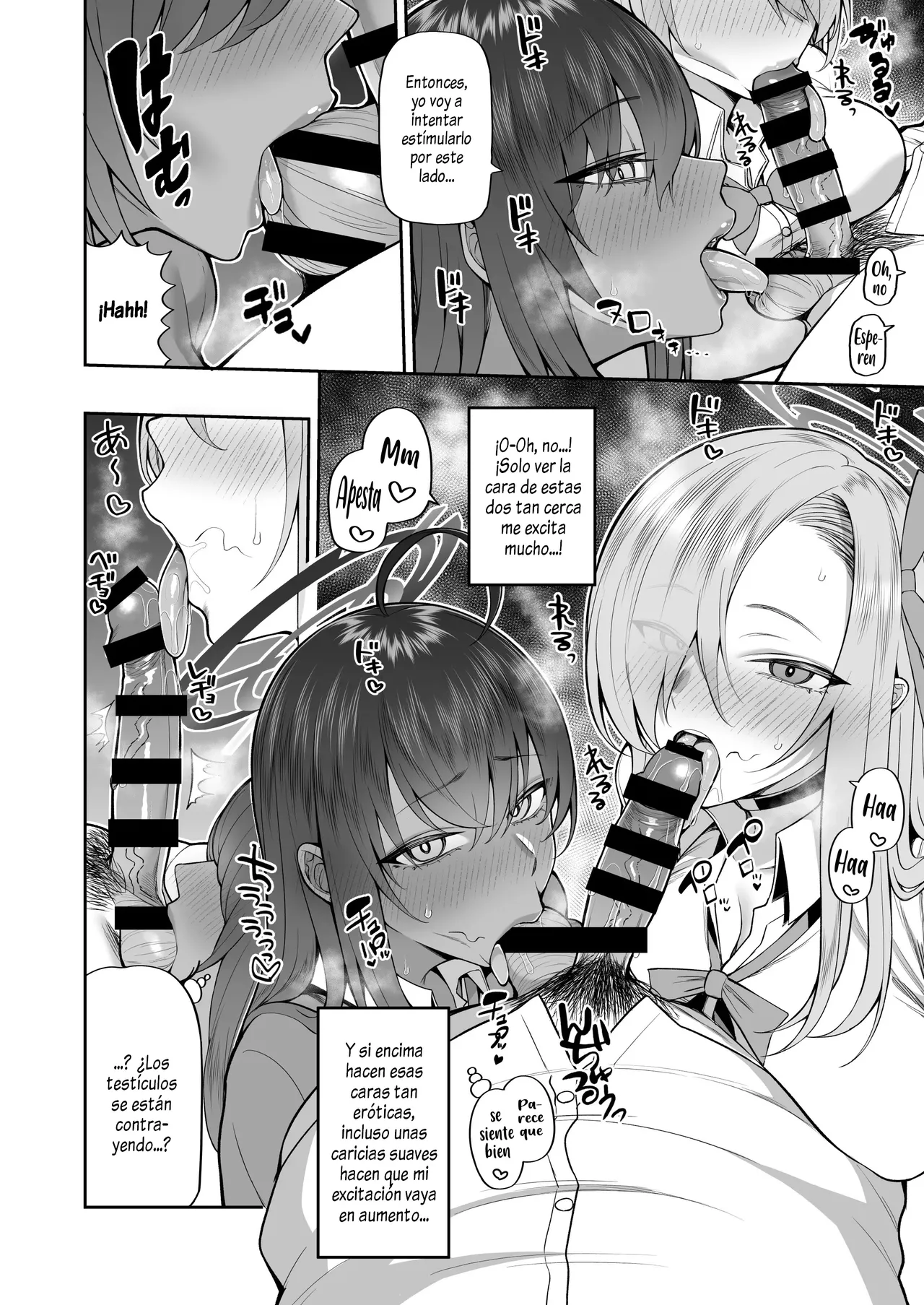 [Marshmallow Balloon (Kayumidome)] Yowami to Musuko o Nigirareta!｜¡Me Descuidé y Aprovecharon para Chantajearme! (Blue Archive) [Spanish] [Al chile no sé Scan] [Digital] 이미지 번호 5