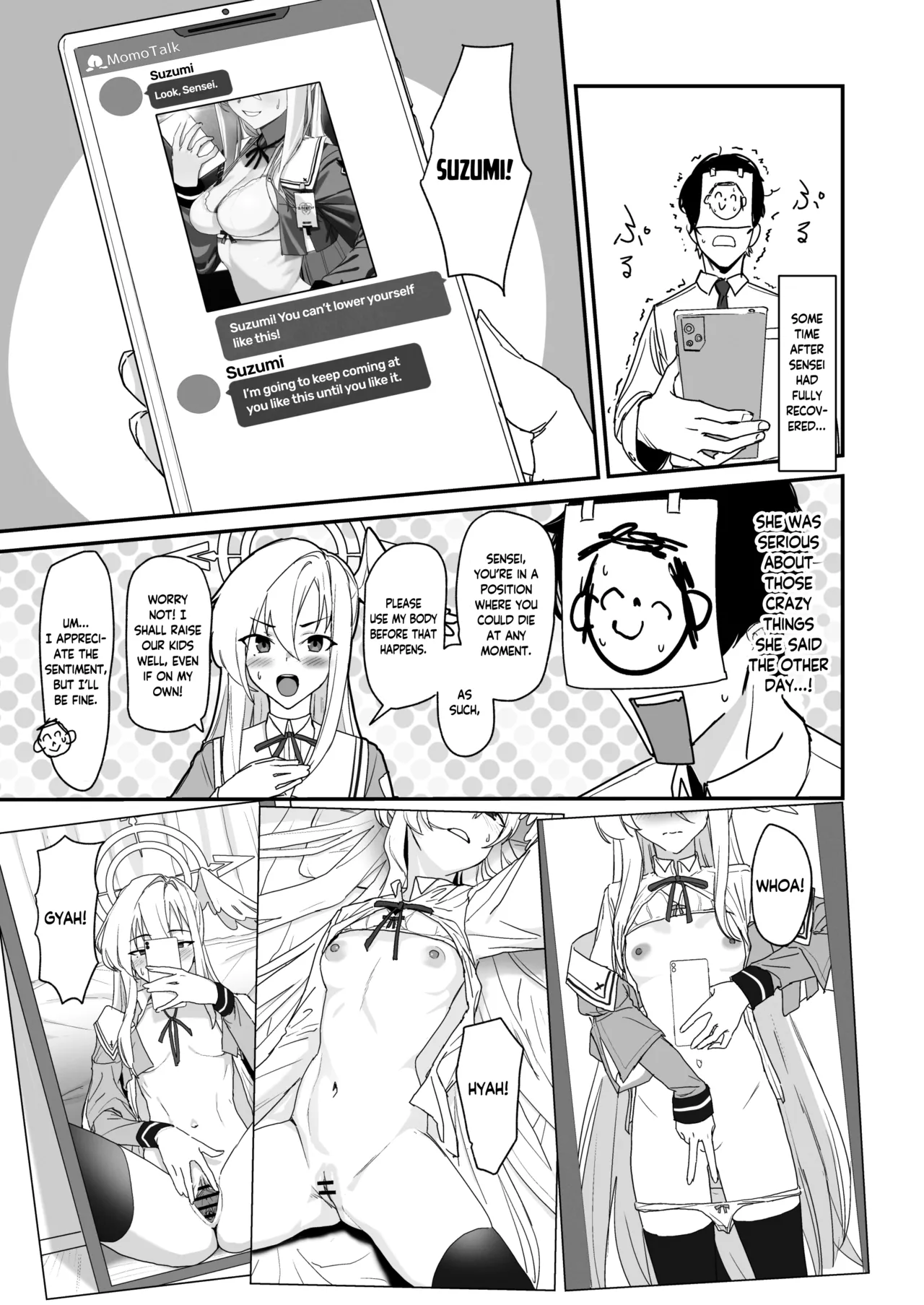 [Yoridori Midori (Akashiro Kiiro)] Katayoku no Antinomy | One-Winged Antinomy (Blue Archive) [English] [Douzo Lad Translations] [Digital] 画像番号 5