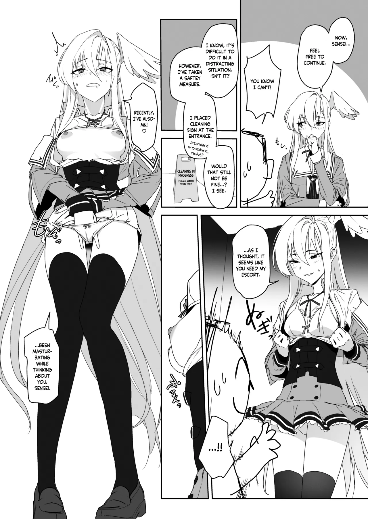 [Yoridori Midori (Akashiro Kiiro)] Katayoku no Antinomy | One-Winged Antinomy (Blue Archive) [English] [Douzo Lad Translations] [Digital] 画像番号 8