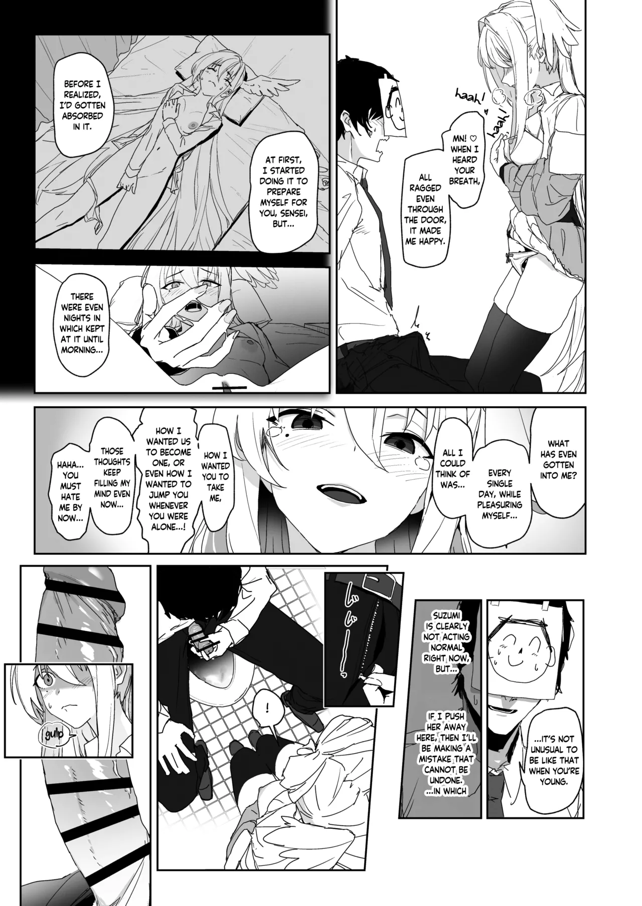 [Yoridori Midori (Akashiro Kiiro)] Katayoku no Antinomy | One-Winged Antinomy (Blue Archive) [English] [Douzo Lad Translations] [Digital] 画像番号 9